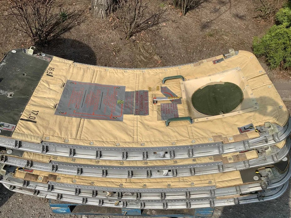 Original Emergency Door from the C-160 Aircraft