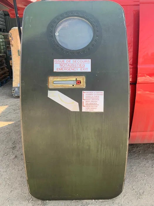 Original Emergency Door from the C-160 Aircraft