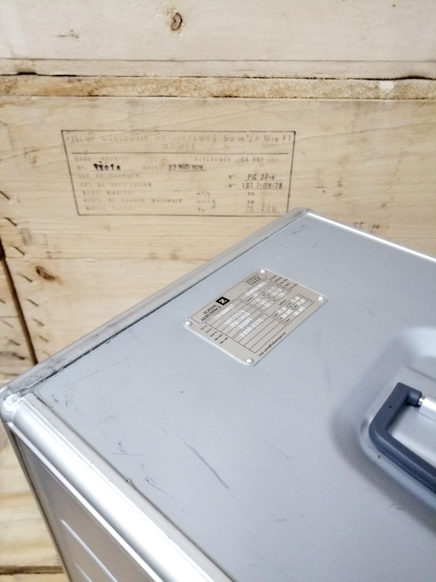 Air Italy - Original Airline Galley Box, Aircraft Storage Container, Atlas Standard, Cabinet & Table, Aviation Design