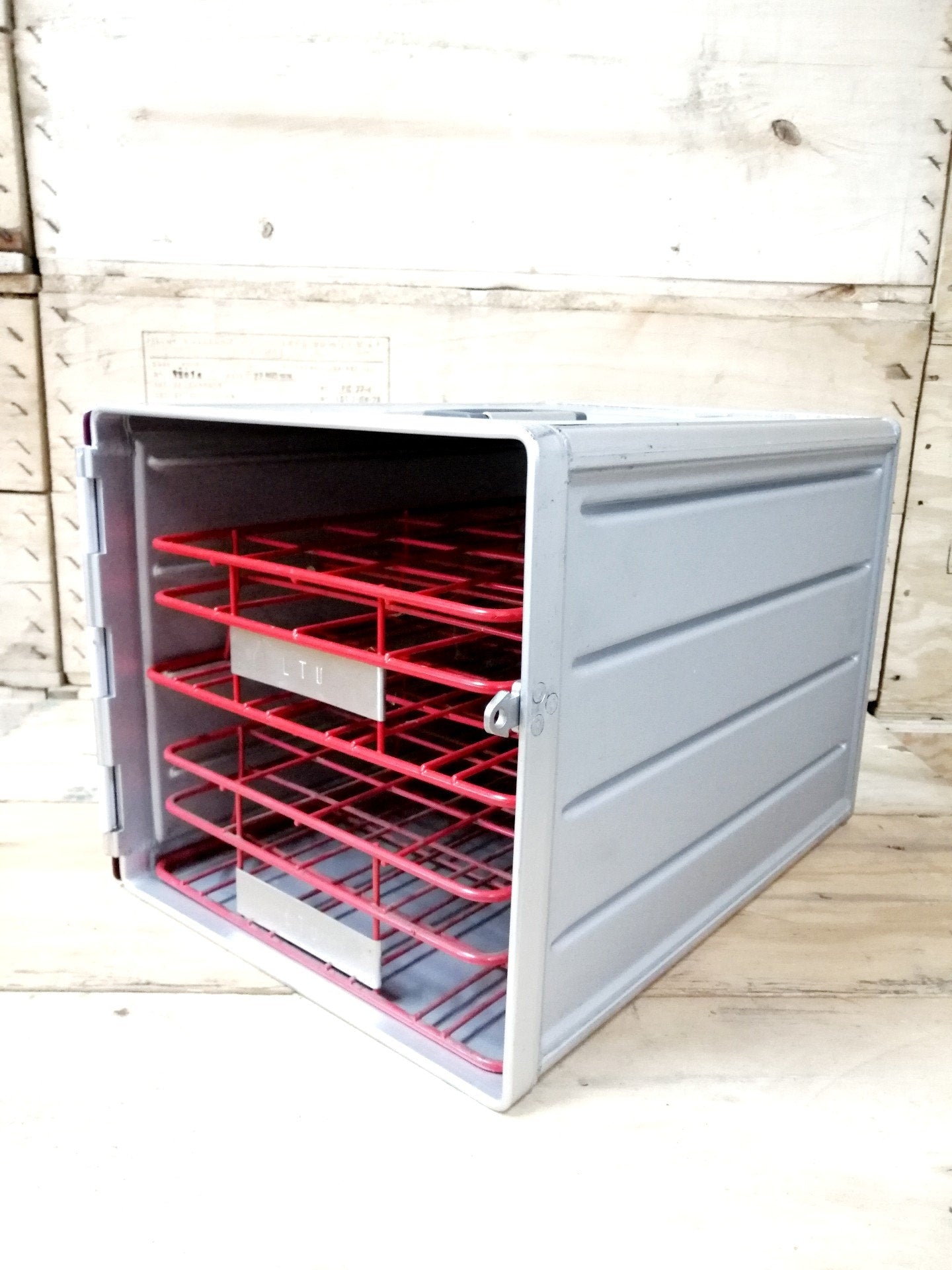 Set of 4 LTU Airplane Storage Drawers, Airline Racks for Glass, Cans, Bottles for ATLAS Airline Trolley, Airplane Cart, Airline Containers