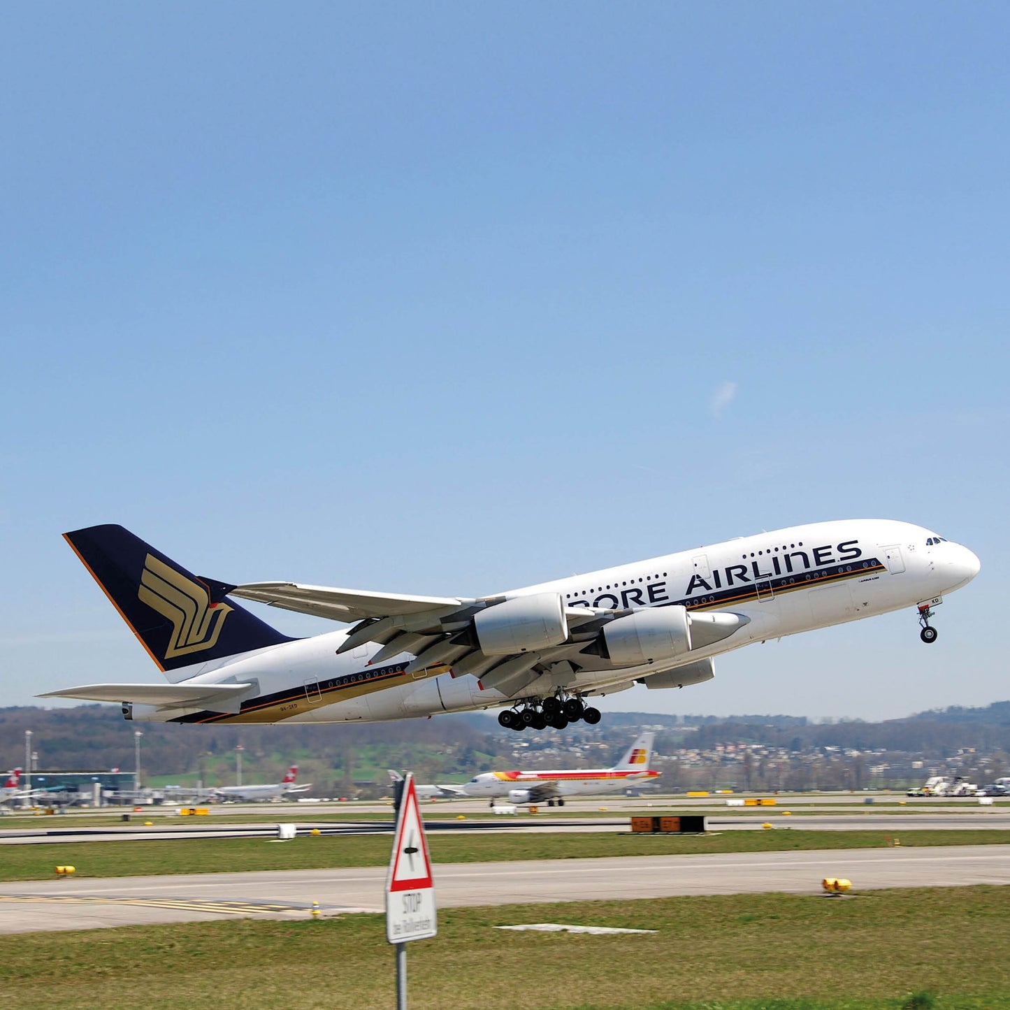 LAST ONE Singapore Airlines, Airbus A380 – 9V-SKD - Original Aircraft Skin Tag, Keychain, Luggage Tag, Collector's Aviation Tag One of Kind