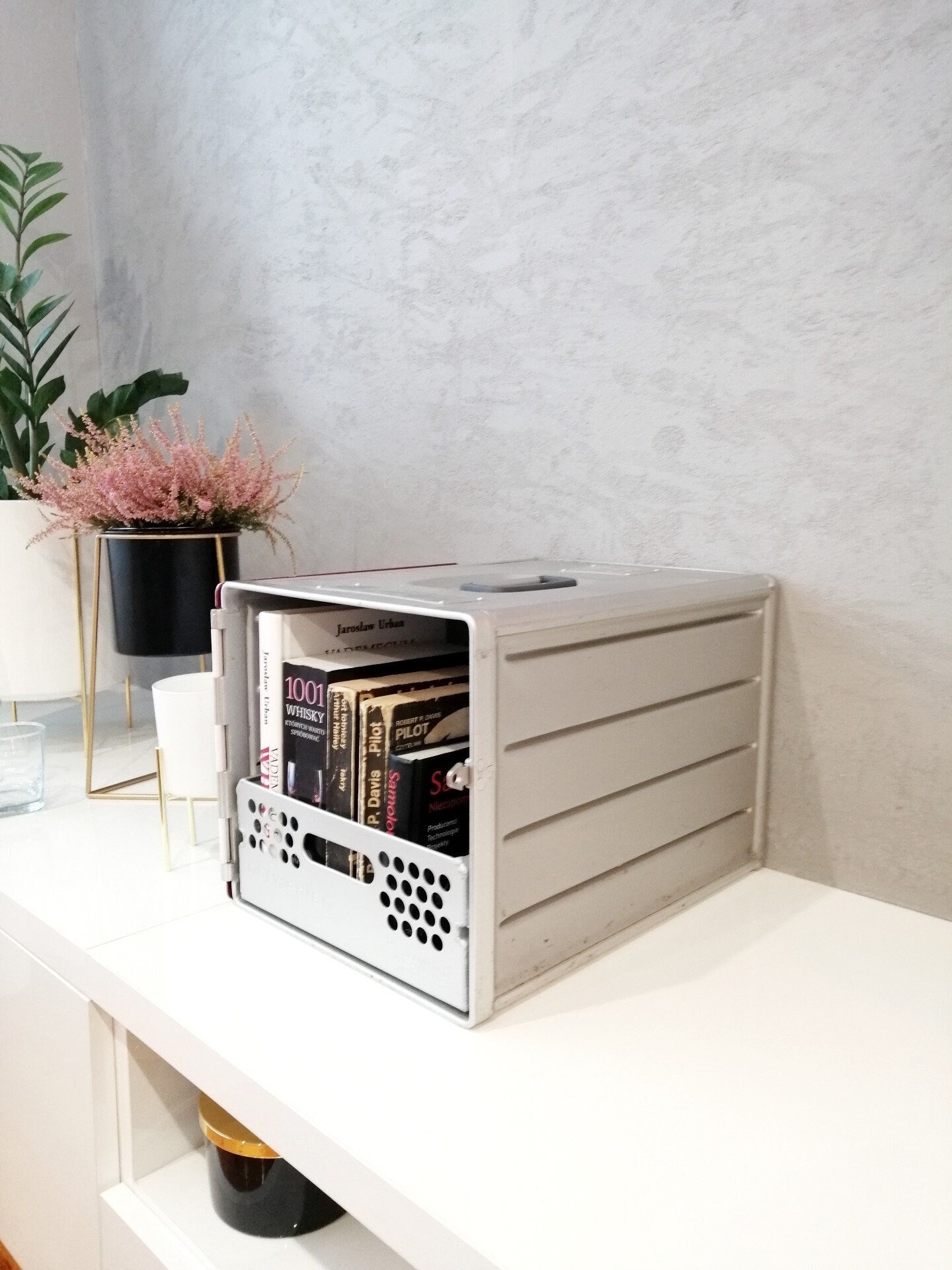 Air Italy - Original Airline Galley Box, Aircraft Storage Container, Atlas Standard, Cabinet & Table, Aviation Design