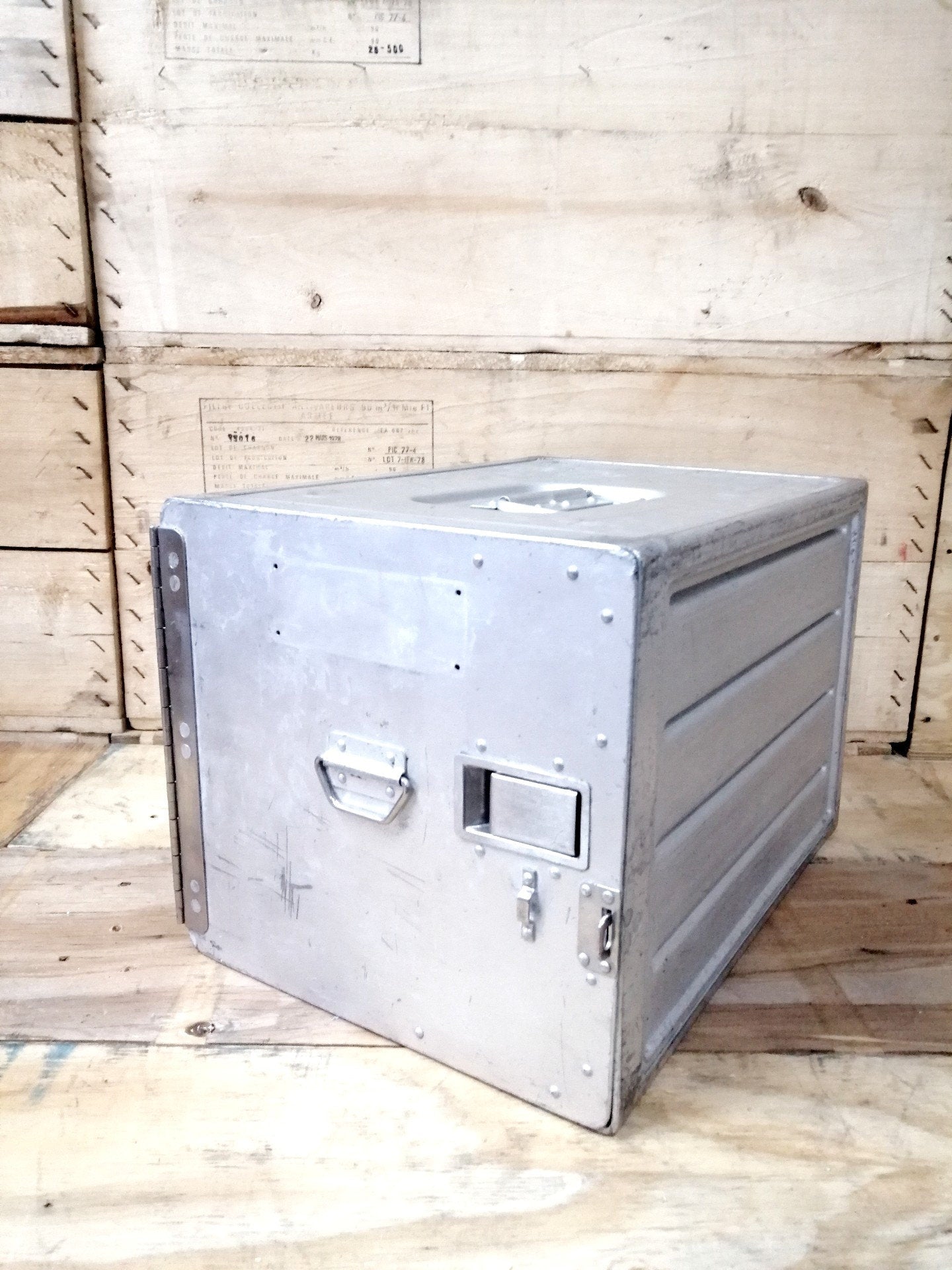 Iacobucci Italy, Original Airline Galley Box, Aircraft Storage Container, Industrial Cabinet