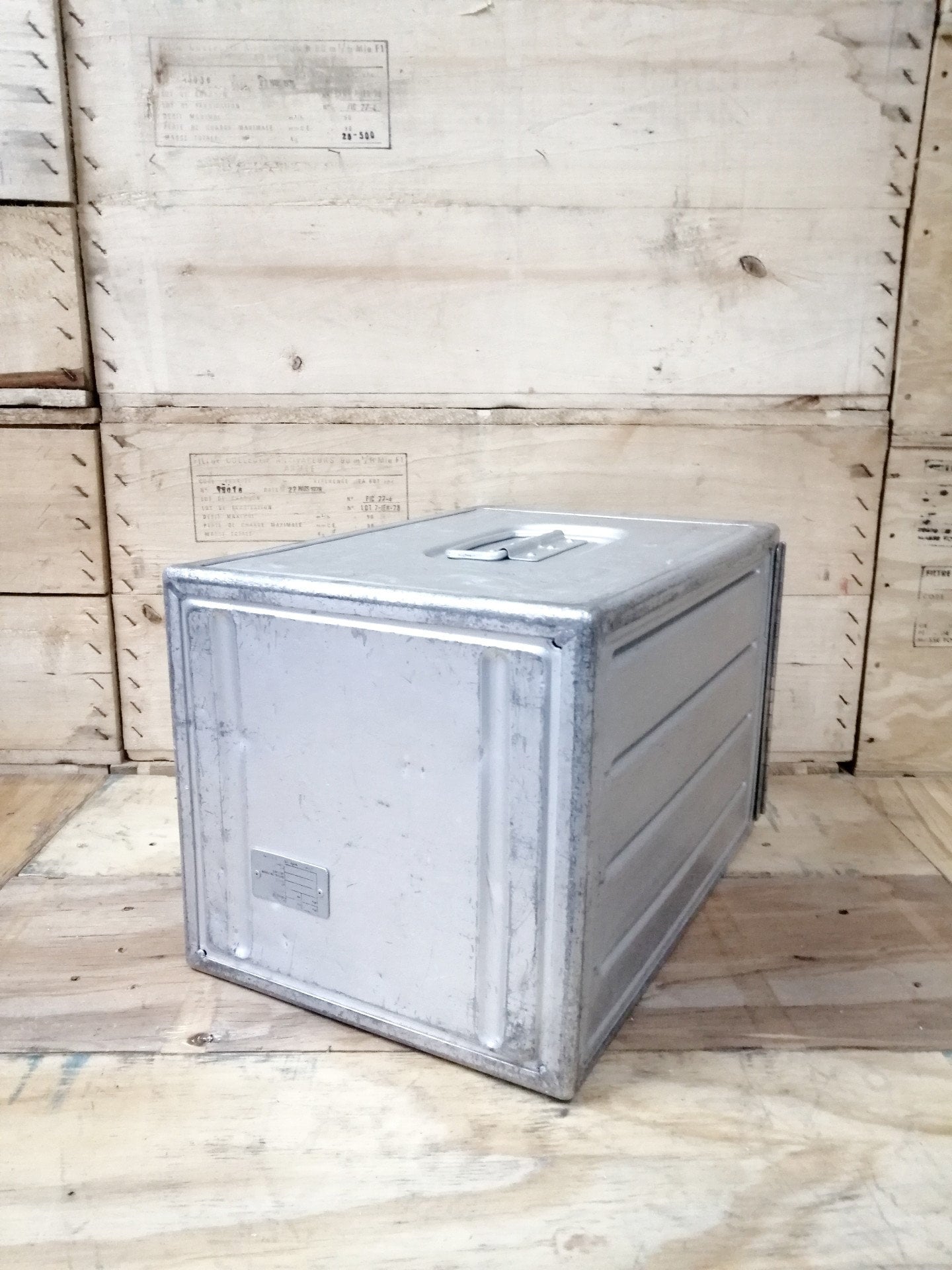 Iacobucci Italy, Original Airline Galley Box, Aircraft Storage Container, Industrial Cabinet