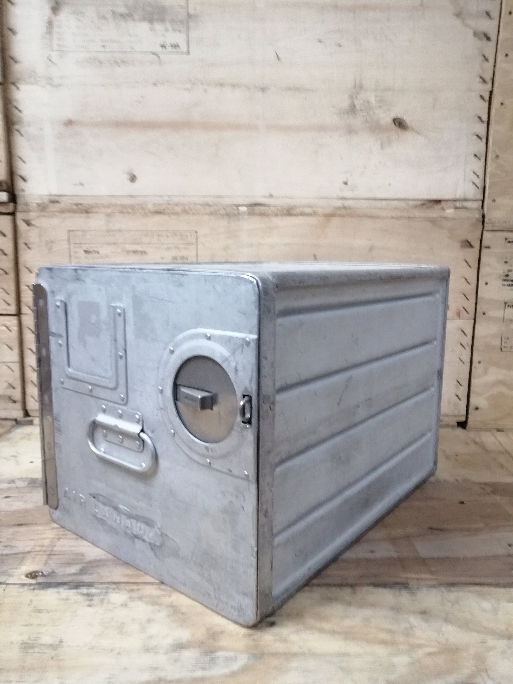 Germania Airlines, Original Airline Galley Box, Aircraft Storage Container, Industrial Cabinet