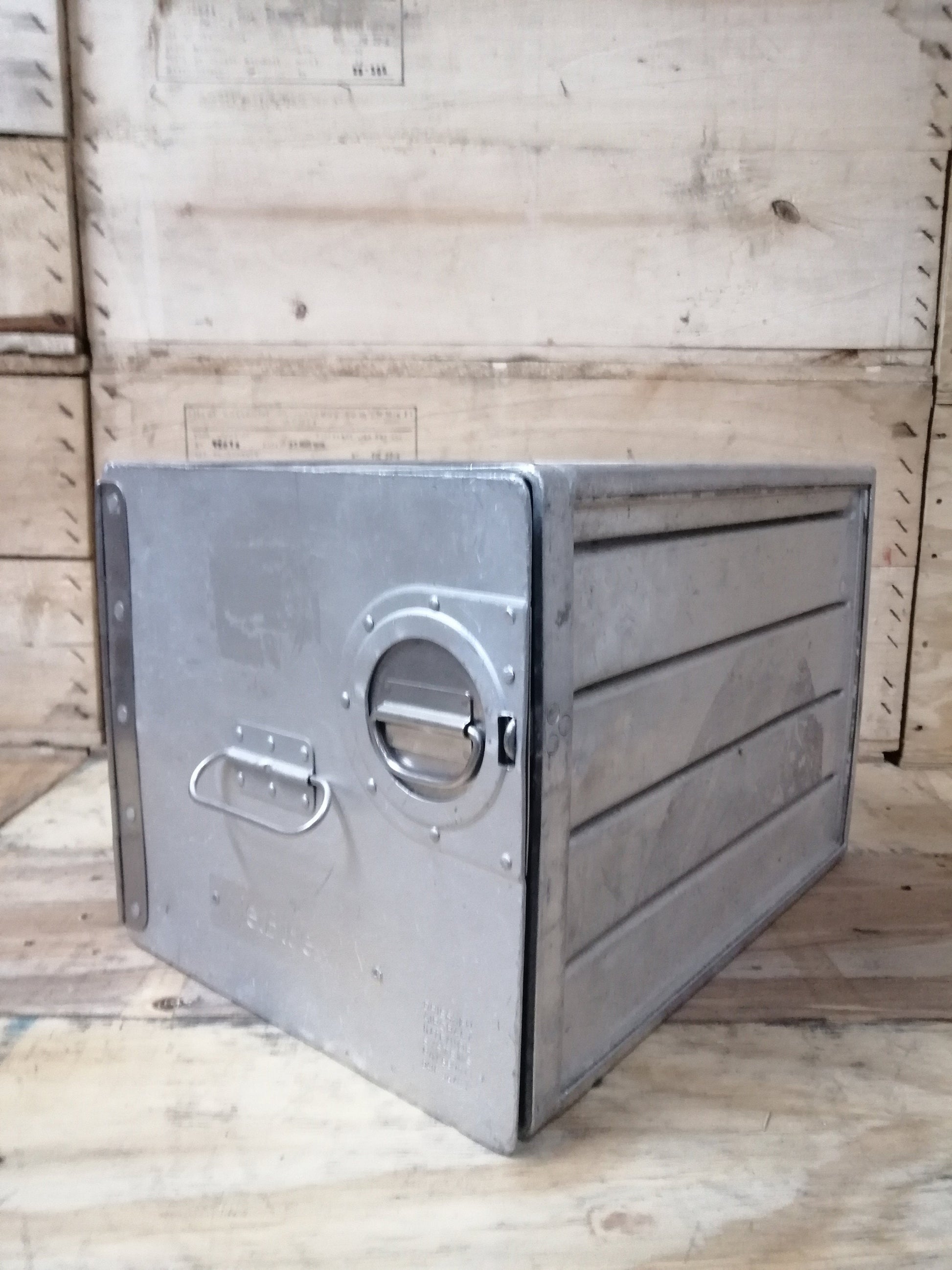 Jet Blue, Original Airline Galley Box, Aircraft Storage Container, Industrial Cabinet included 1 Original JB Alu Drawer