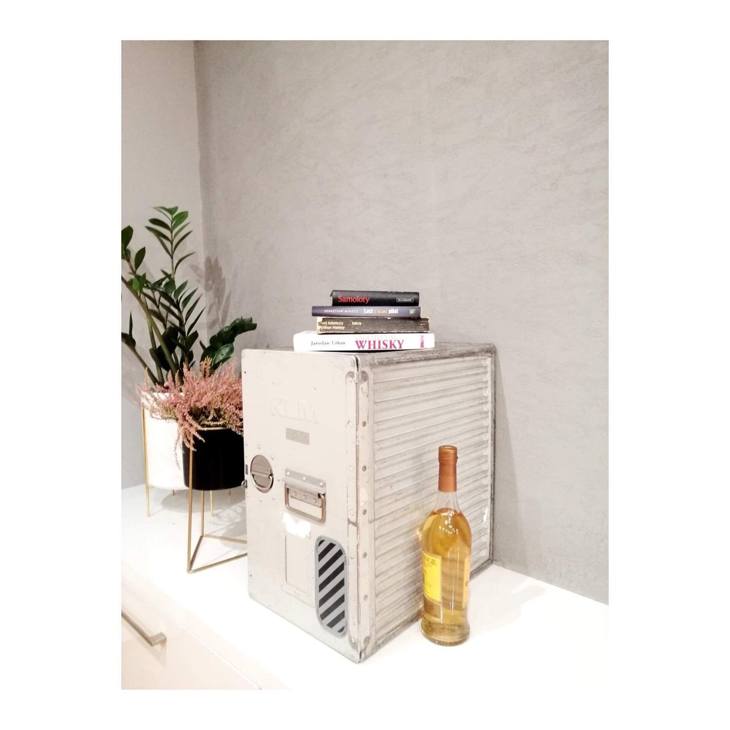 KLM Original Airline Container, Aircraft Box, Airplane Unit Cabinet, KSSU Standard, Industrial Design