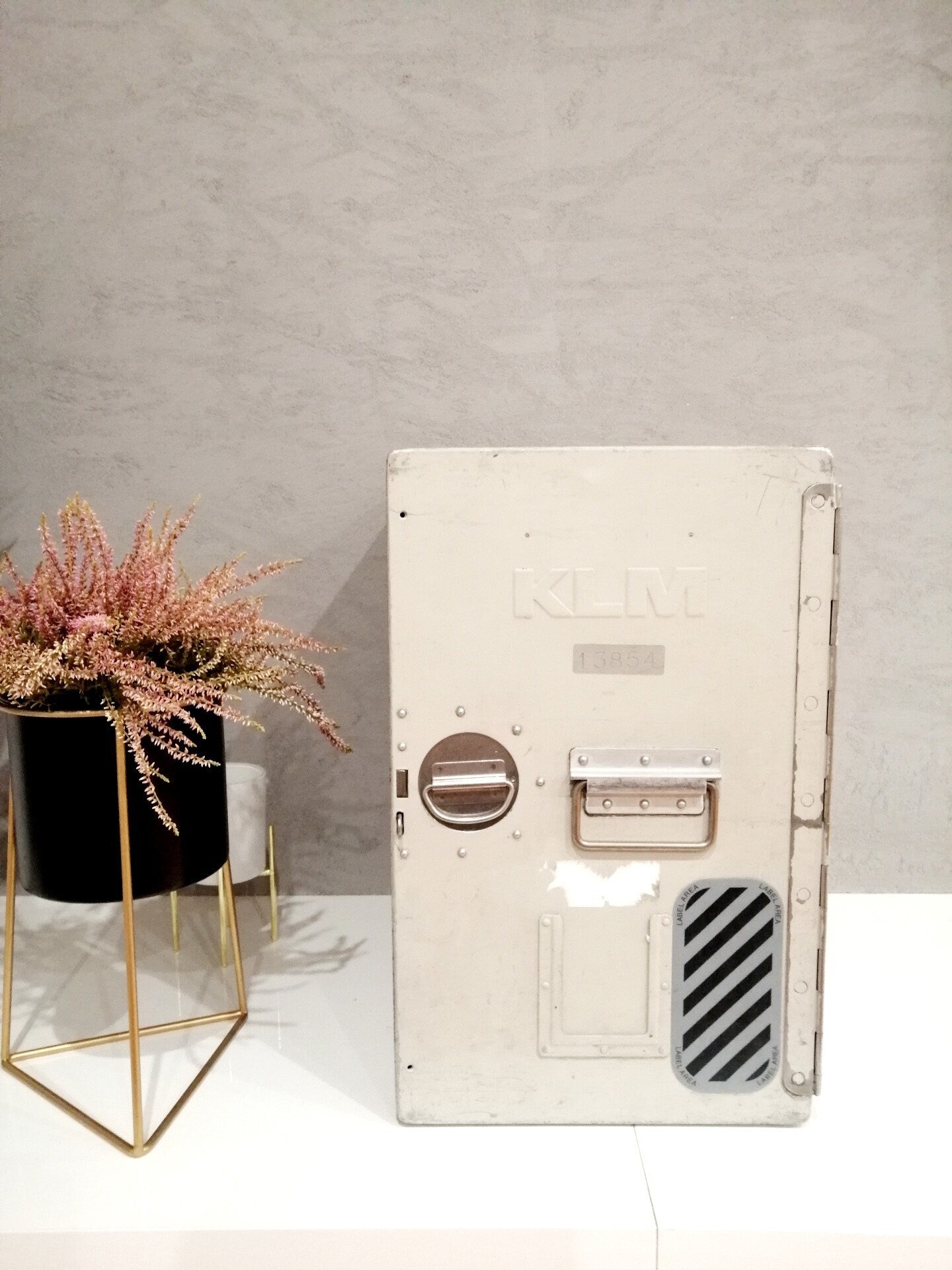 KLM Original Airline Container, Aircraft Box, Airplane Unit Cabinet, KSSU Standard, Industrial Design