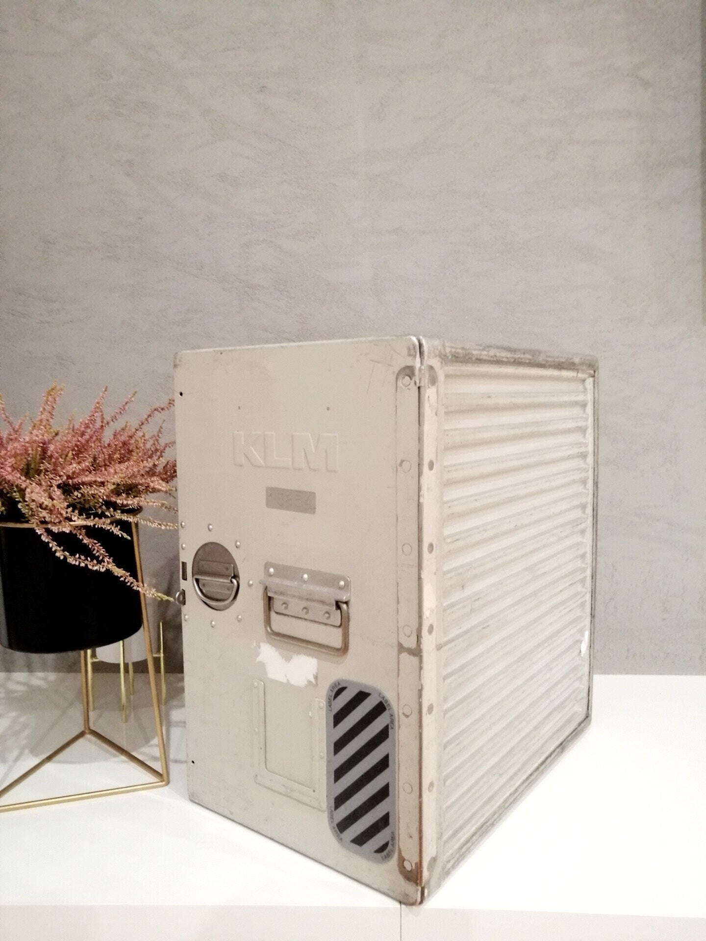 KLM Original Airline Container, Aircraft Box, Airplane Unit Cabinet, KSSU Standard, Industrial Design