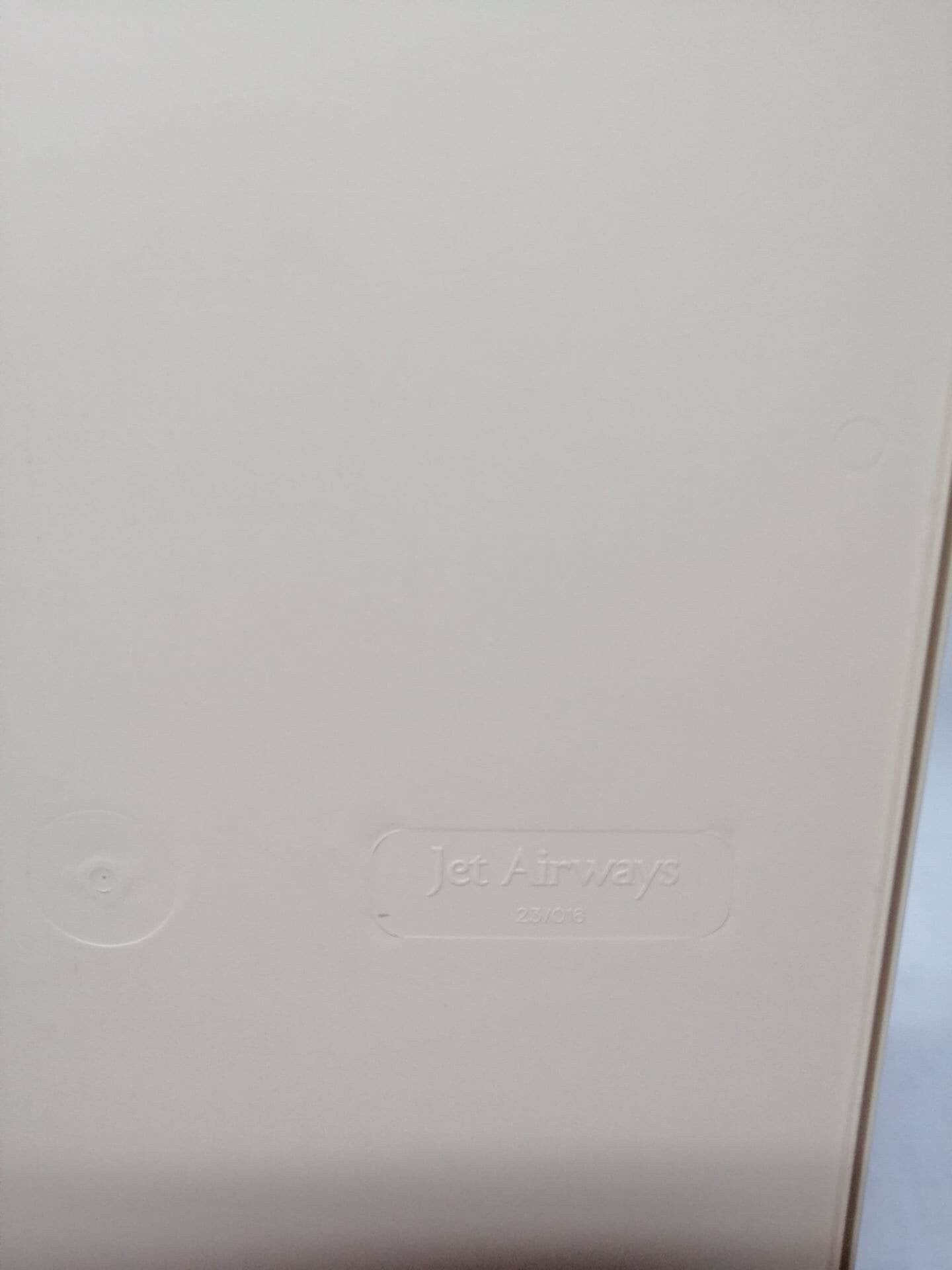 Lot of 10 Original Jet Airways Airline Serving Full Size Trays for Airline Galley Carts Trolleys - Airplane Boxes Containers - ATLAS