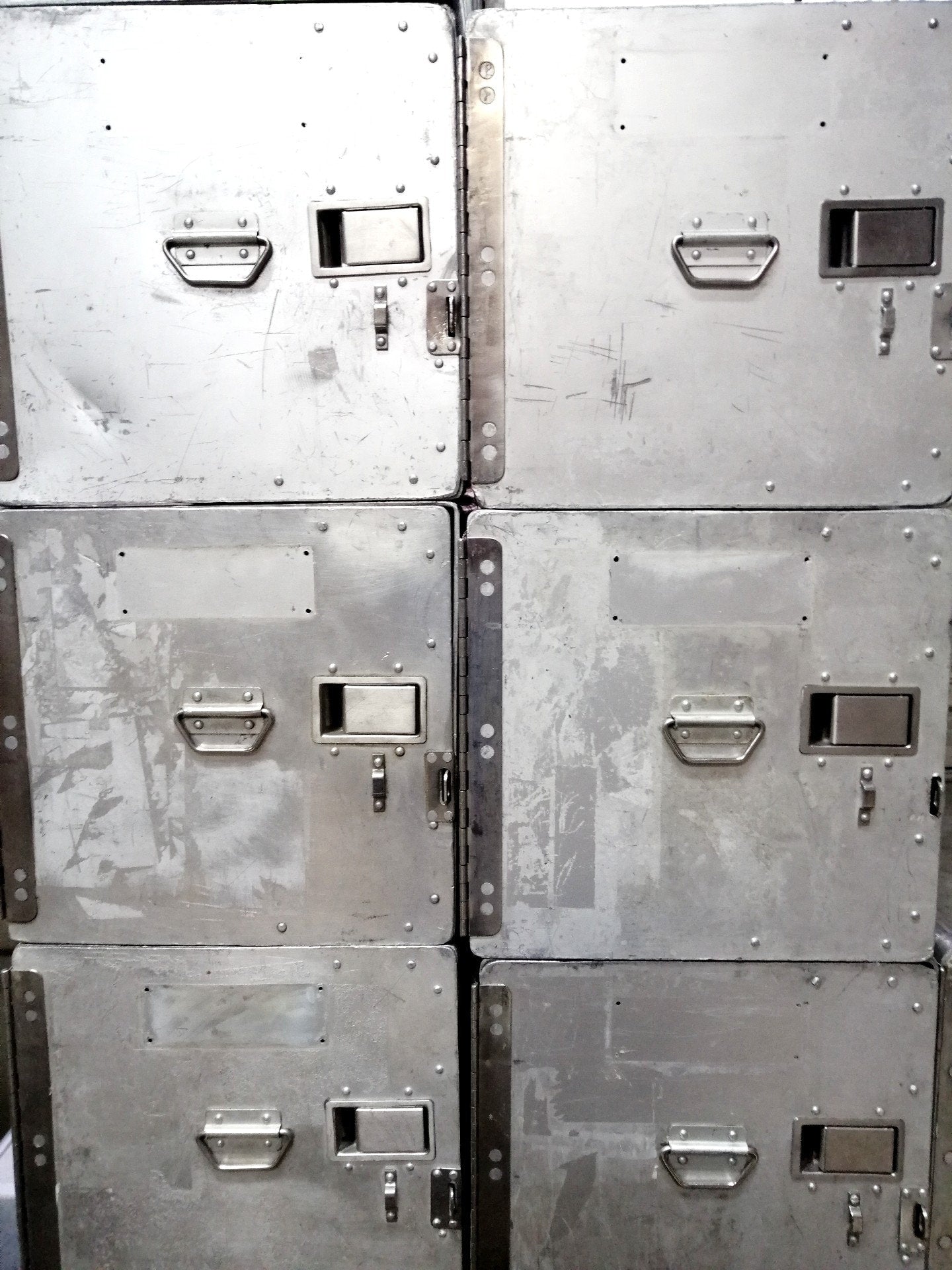 Iacobucci Italy, Original Airline Galley Box, Aircraft Storage Container, Industrial Cabinet