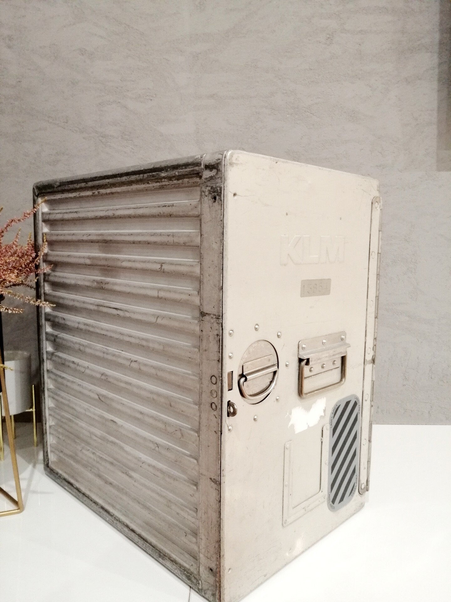 KLM Original Airline Container, Aircraft Box, Airplane Unit Cabinet, KSSU Standard, Industrial Design