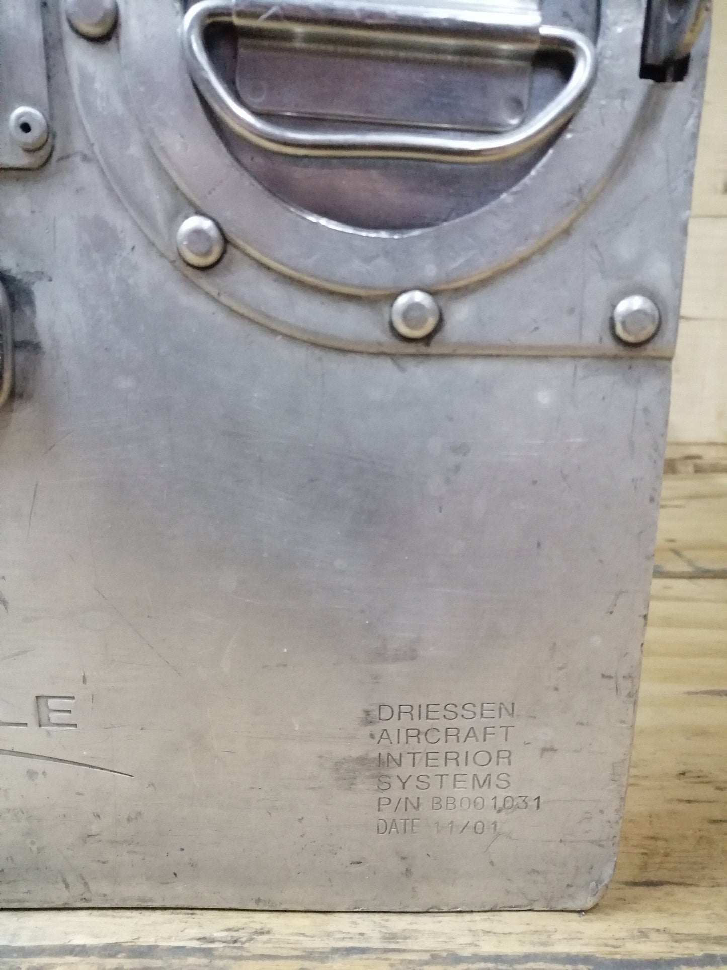 LAN Chile - Original Airline Galley Box, Aircraft Storage Container, Industrial Cabinet