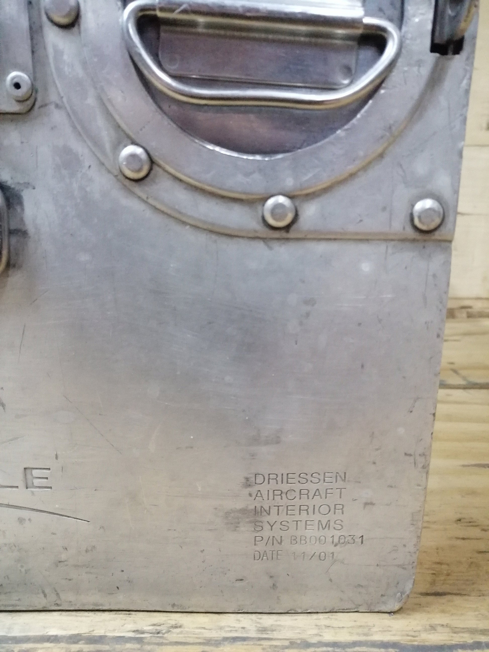 LAN Chile - Original Airline Galley Box, Aircraft Storage Container, Industrial Cabinet