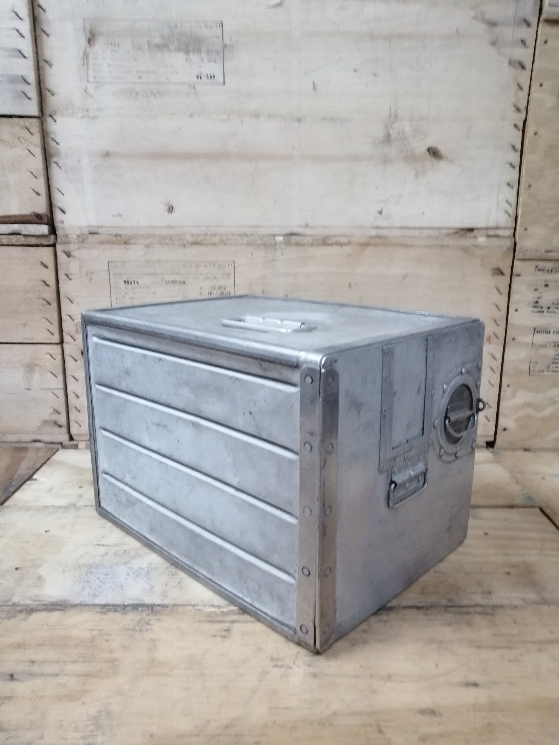 LAN Chile - Original Airline Galley Box, Aircraft Storage Container, Industrial Cabinet