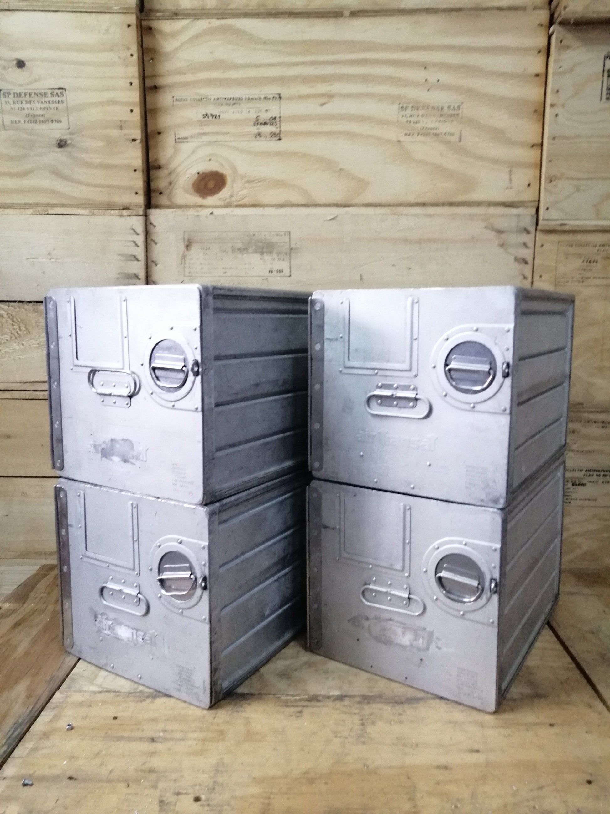 Air Transat - Original Airline Galley Box, Aircraft Storage Container, Industrial Cabinet