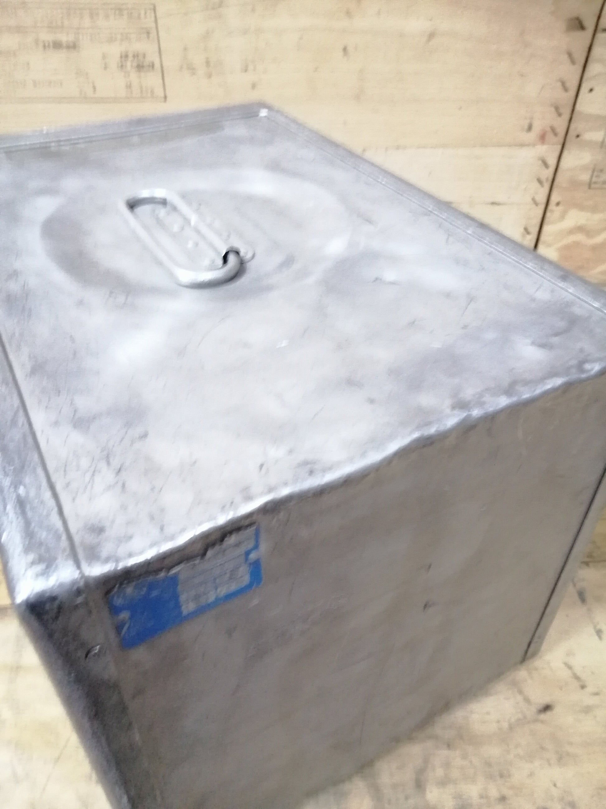 TEA - Trans European Airways, Original Airline Galley Box, Aircraft Storage Container, Industrial Cabinet