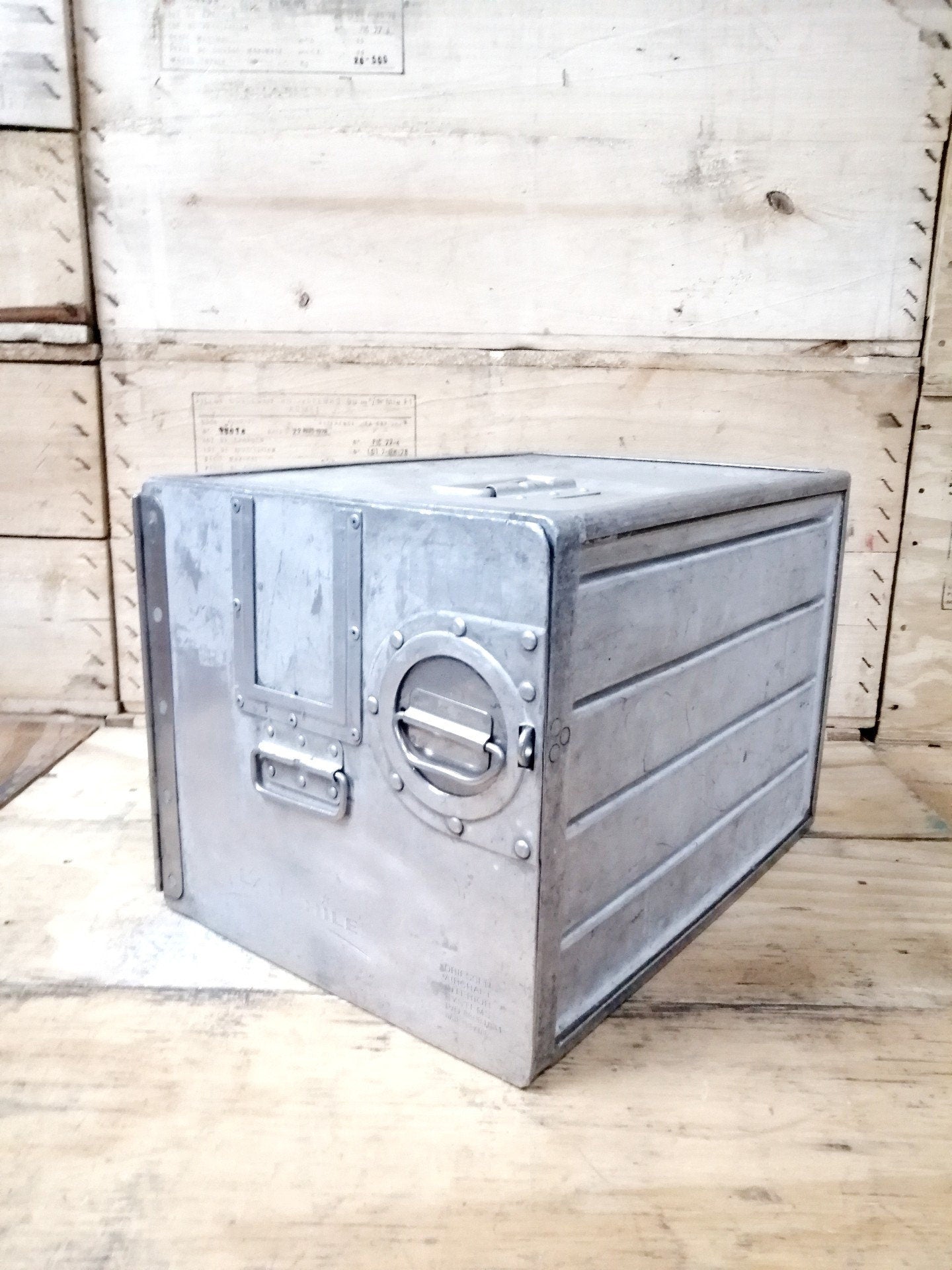 LAN Chile - Original Airline Galley Box, Aircraft Storage Container, Industrial Cabinet