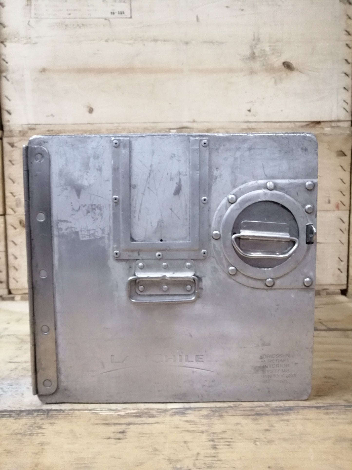 LAN Chile - Original Airline Galley Box, Aircraft Storage Container, Industrial Cabinet