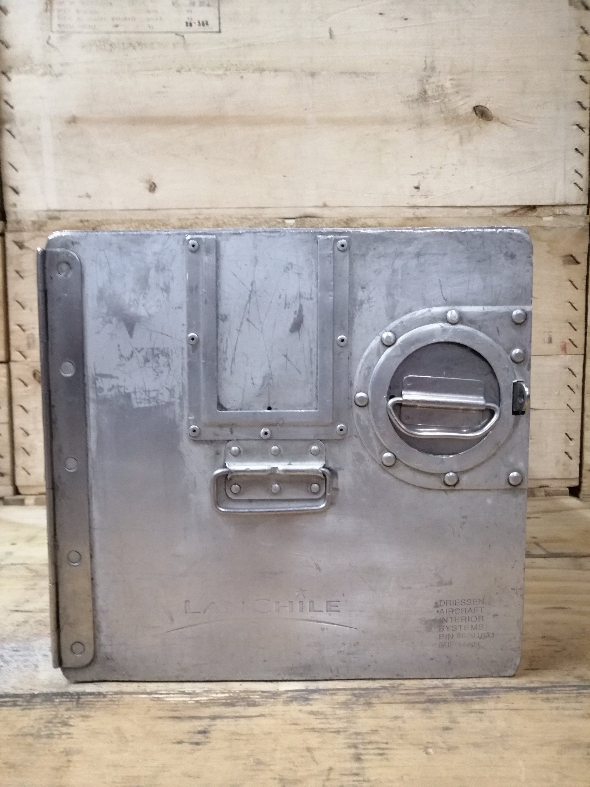 LAN Chile - Original Airline Galley Box, Aircraft Storage Container, Industrial Cabinet
