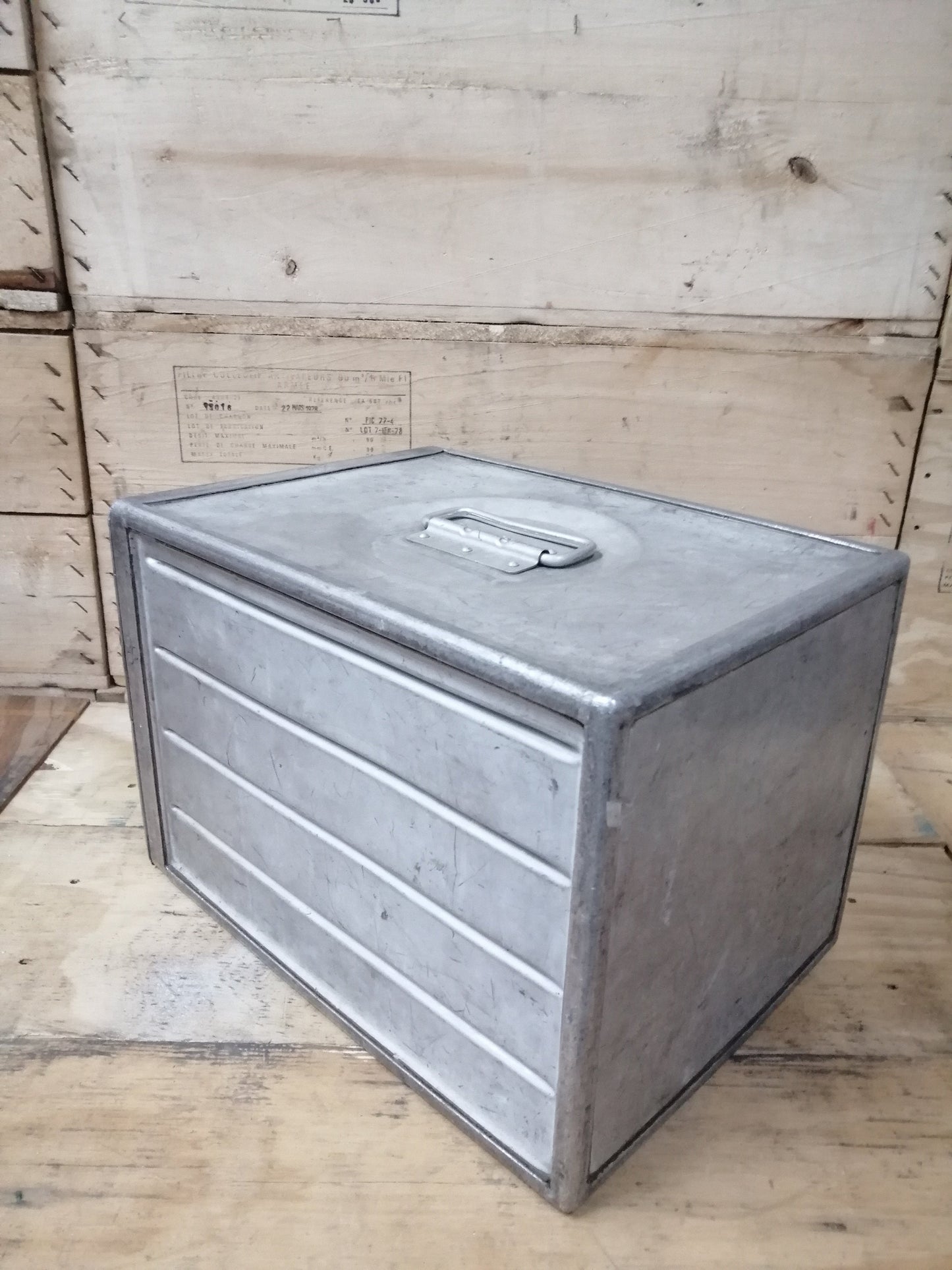 LAN Chile - Original Airline Galley Box, Aircraft Storage Container, Industrial Cabinet