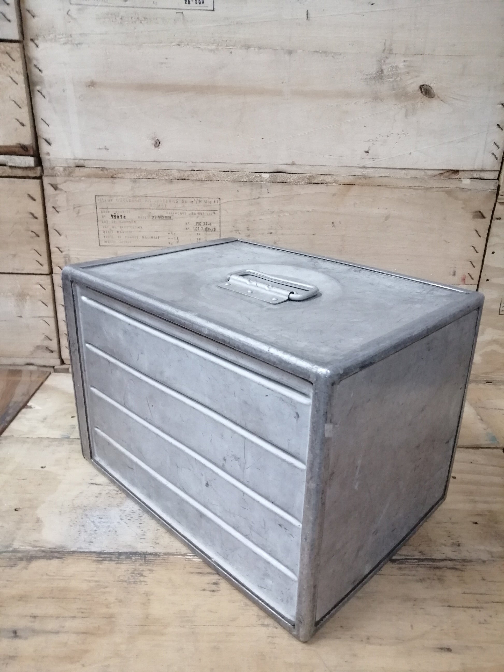 LAN Chile - Original Airline Galley Box, Aircraft Storage Container, Industrial Cabinet