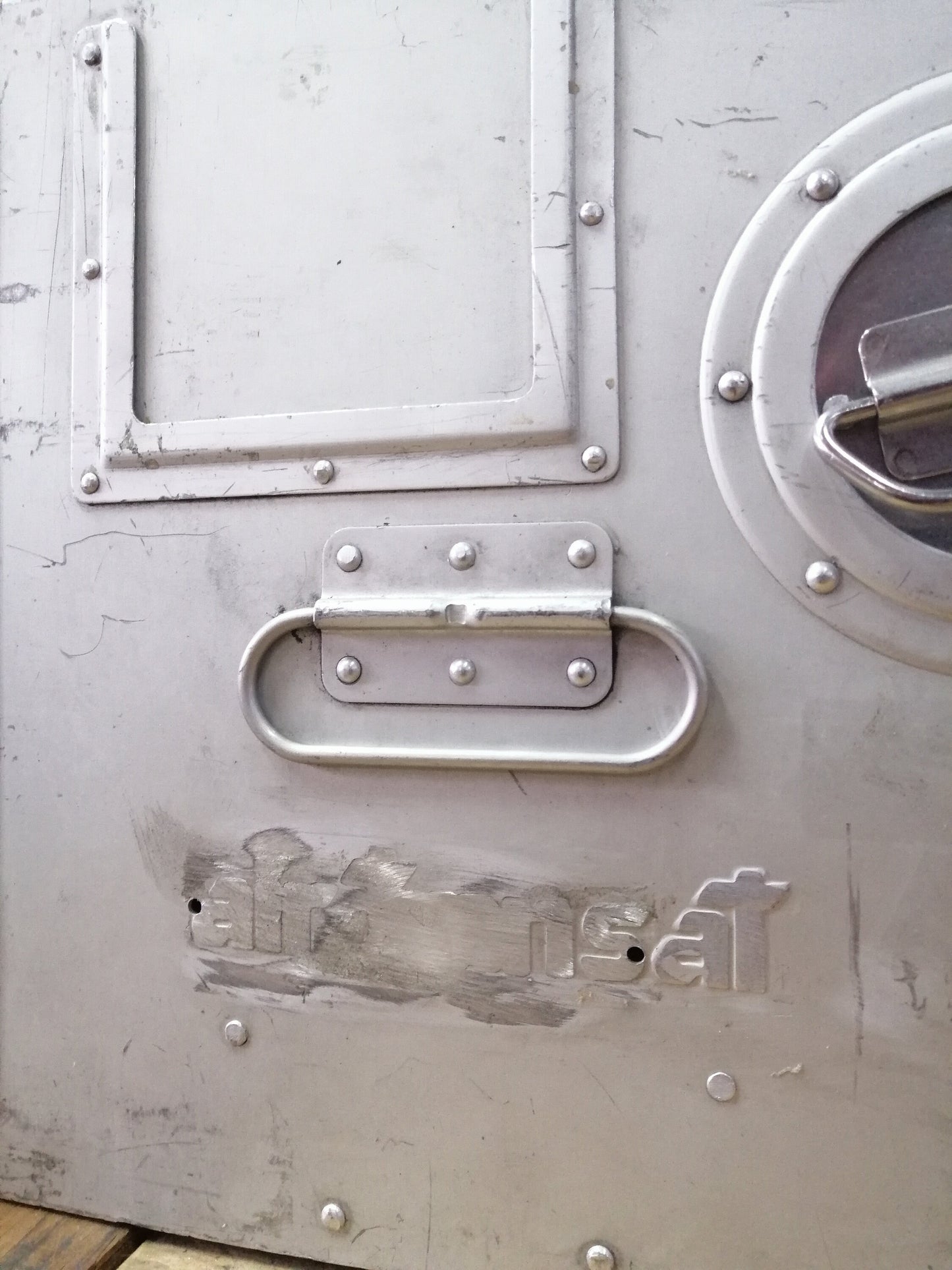 Air Transat - Original Airline Galley Box, Aircraft Storage Container, Industrial Cabinet