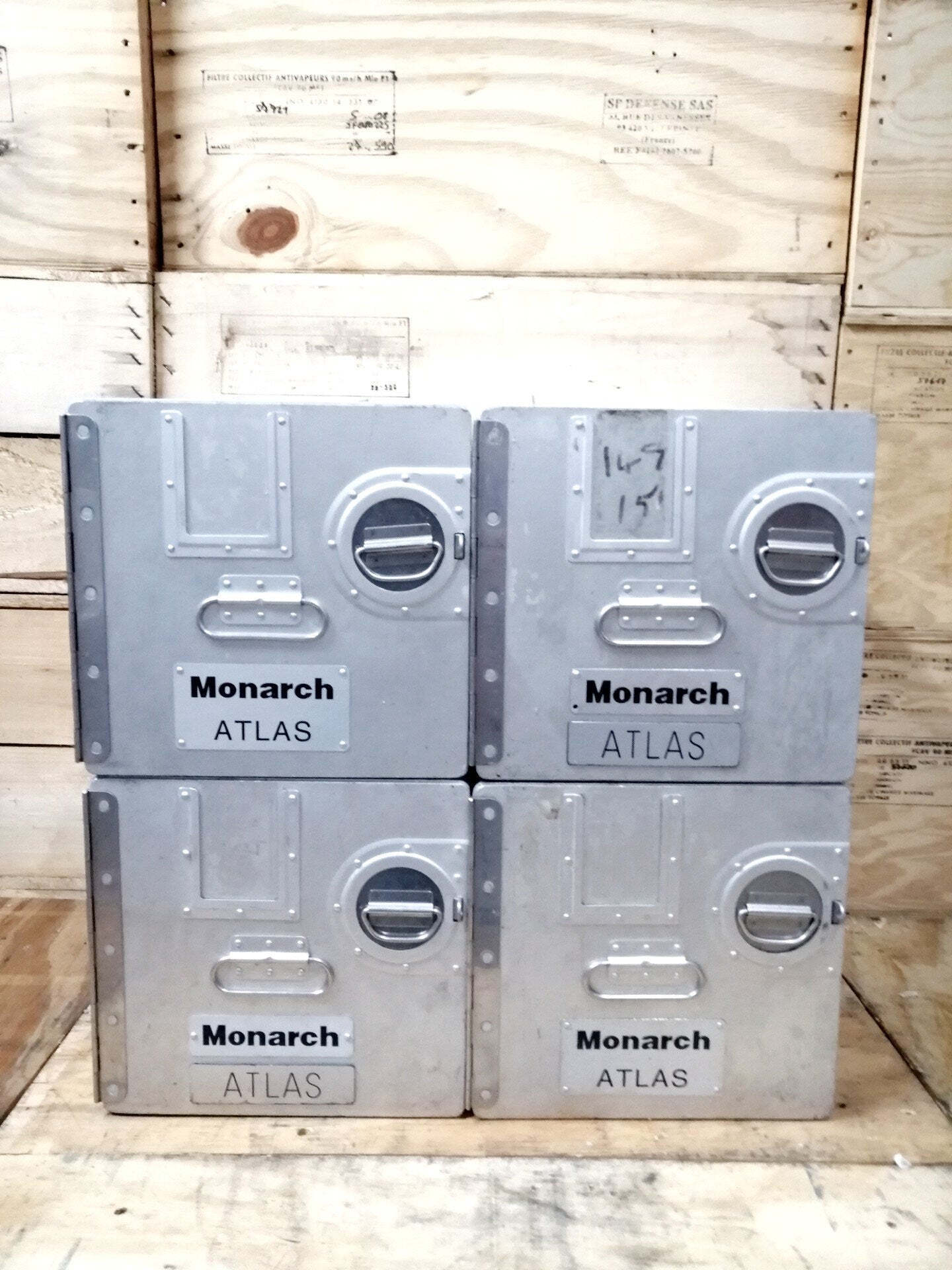 Monarch Airlines - Original Airline Galley Box, Aircraft Storage Container, Industrial Cabinet