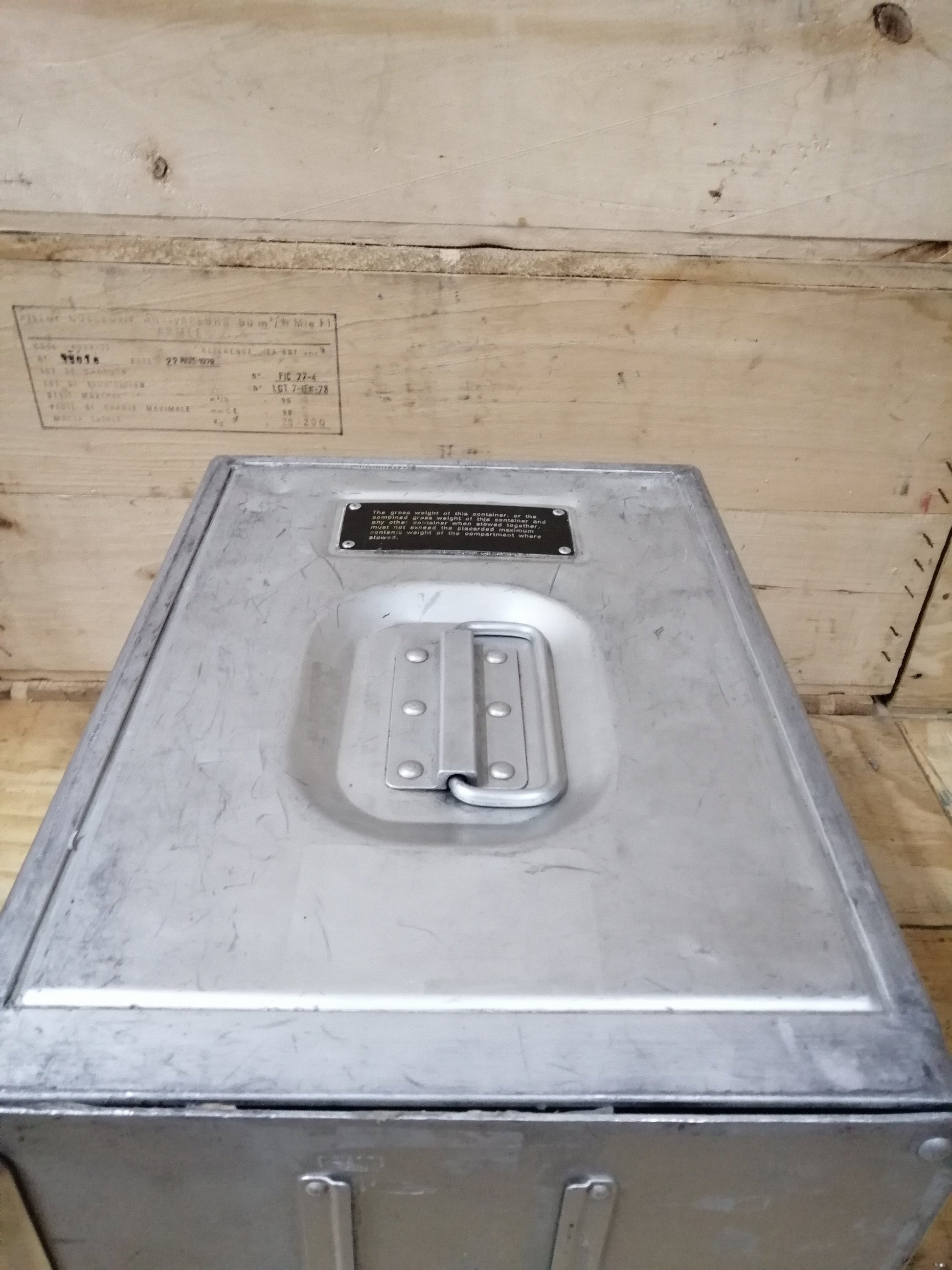 EasyJet Airline Galley Box, Aircraft Storage Container