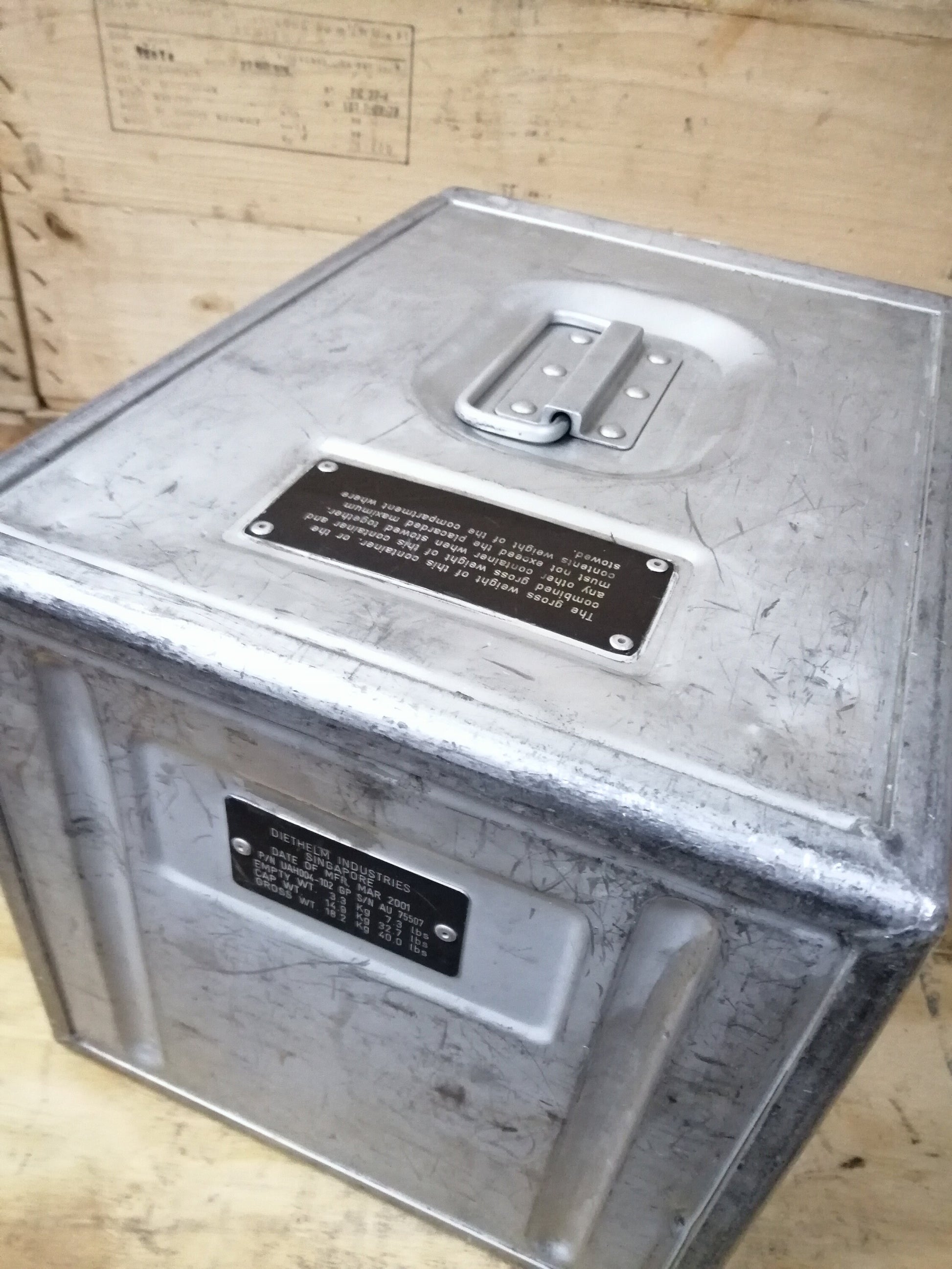 EasyJet Airline Galley Box, Aircraft Storage Container