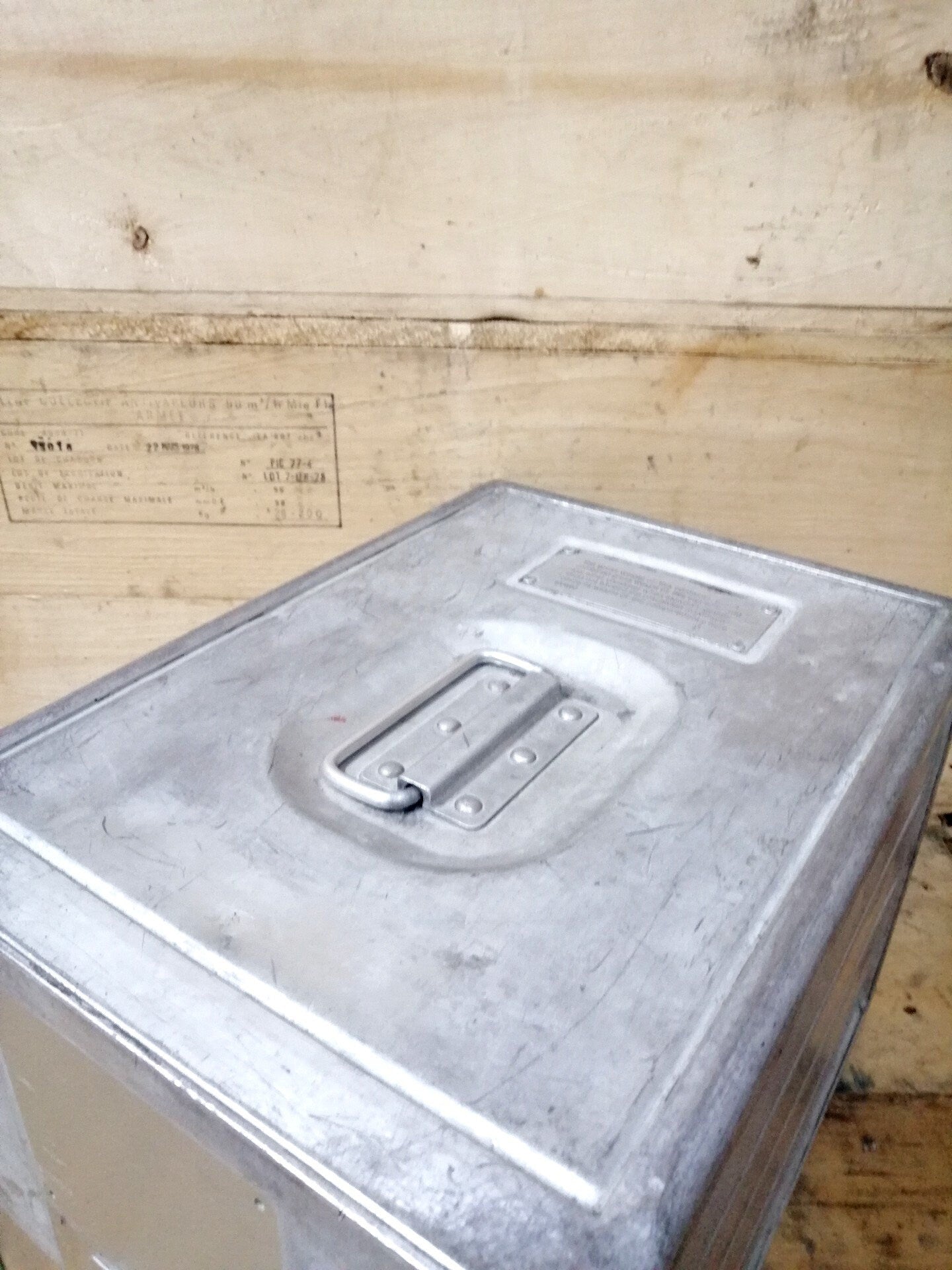 Airbus Transport International, Original Vintage Airline Galley Box, Aircraft Storage Container, Cabinet, Nightstand