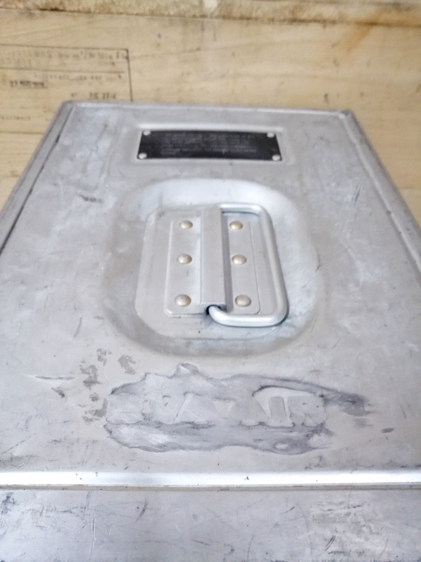 EVA AIR, Original Vintage Airline Galley Box, Aircraft Storage Container, Cabinet, Nightstand