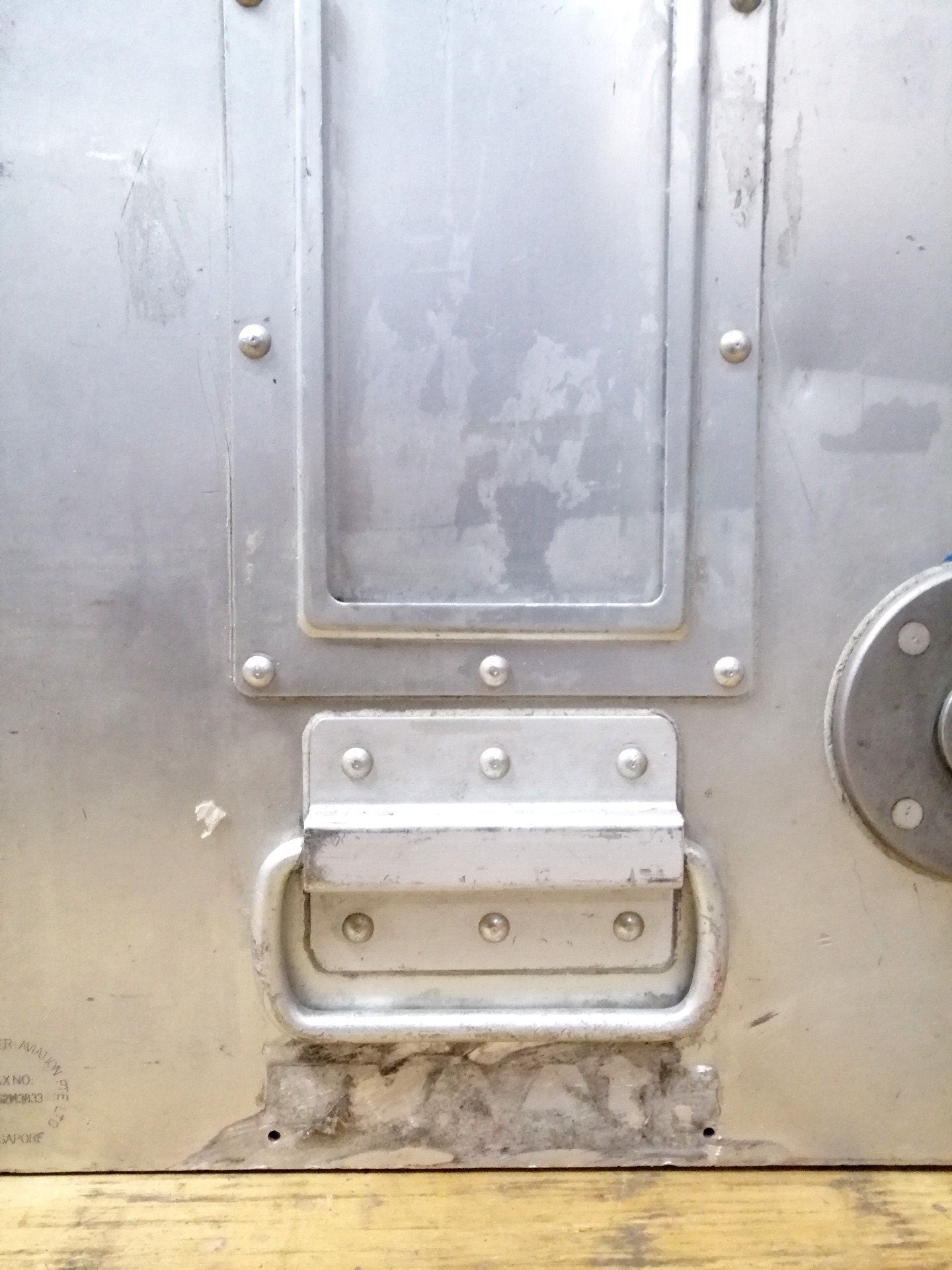 EVA AIR, Original Vintage Airline Galley Box, Aircraft Storage Container, Cabinet, Nightstand
