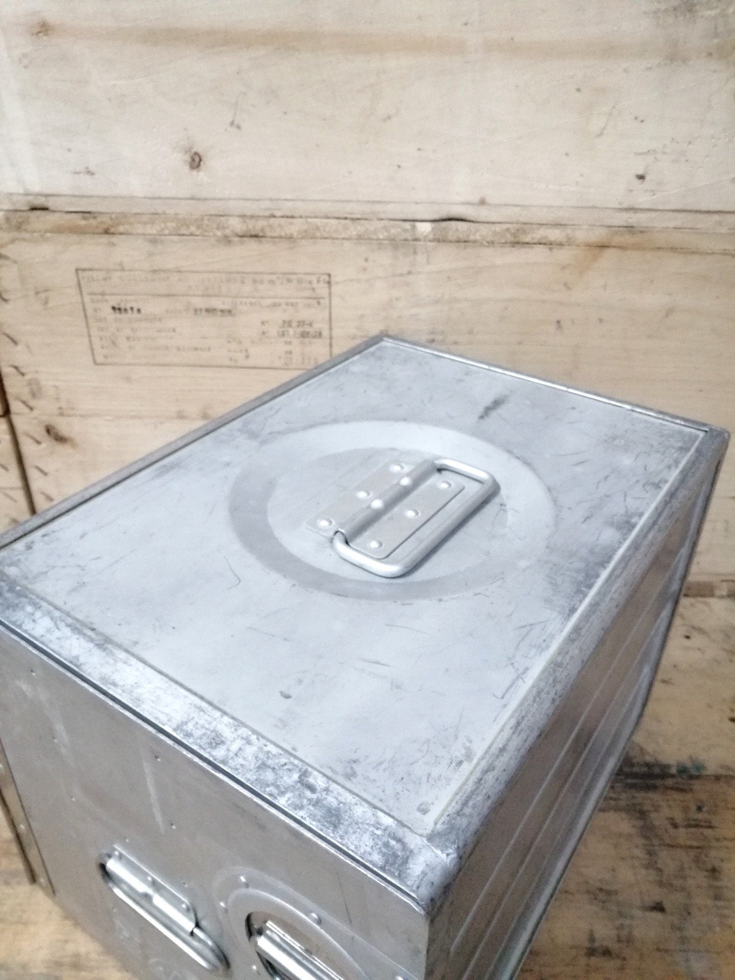 Ryanair Original Airline Galley Box, Aircraft Storage Container, Industrial Cabinet, Night Stand