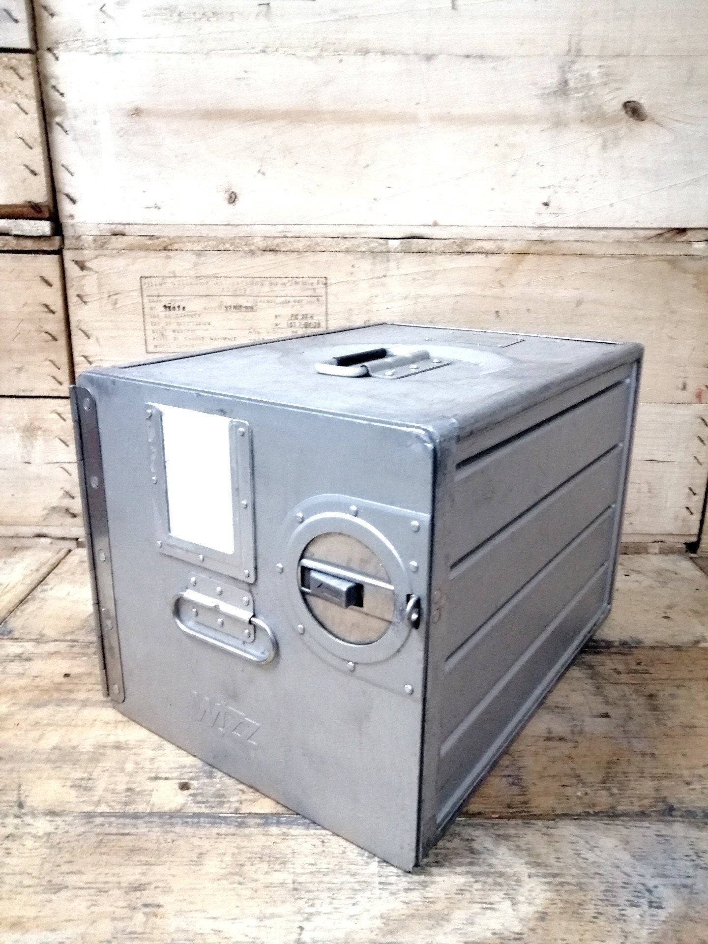 Wizz Air Original Airline Galley Box, Aircraft Storage Container, Industrial Cabinet, Night Stand