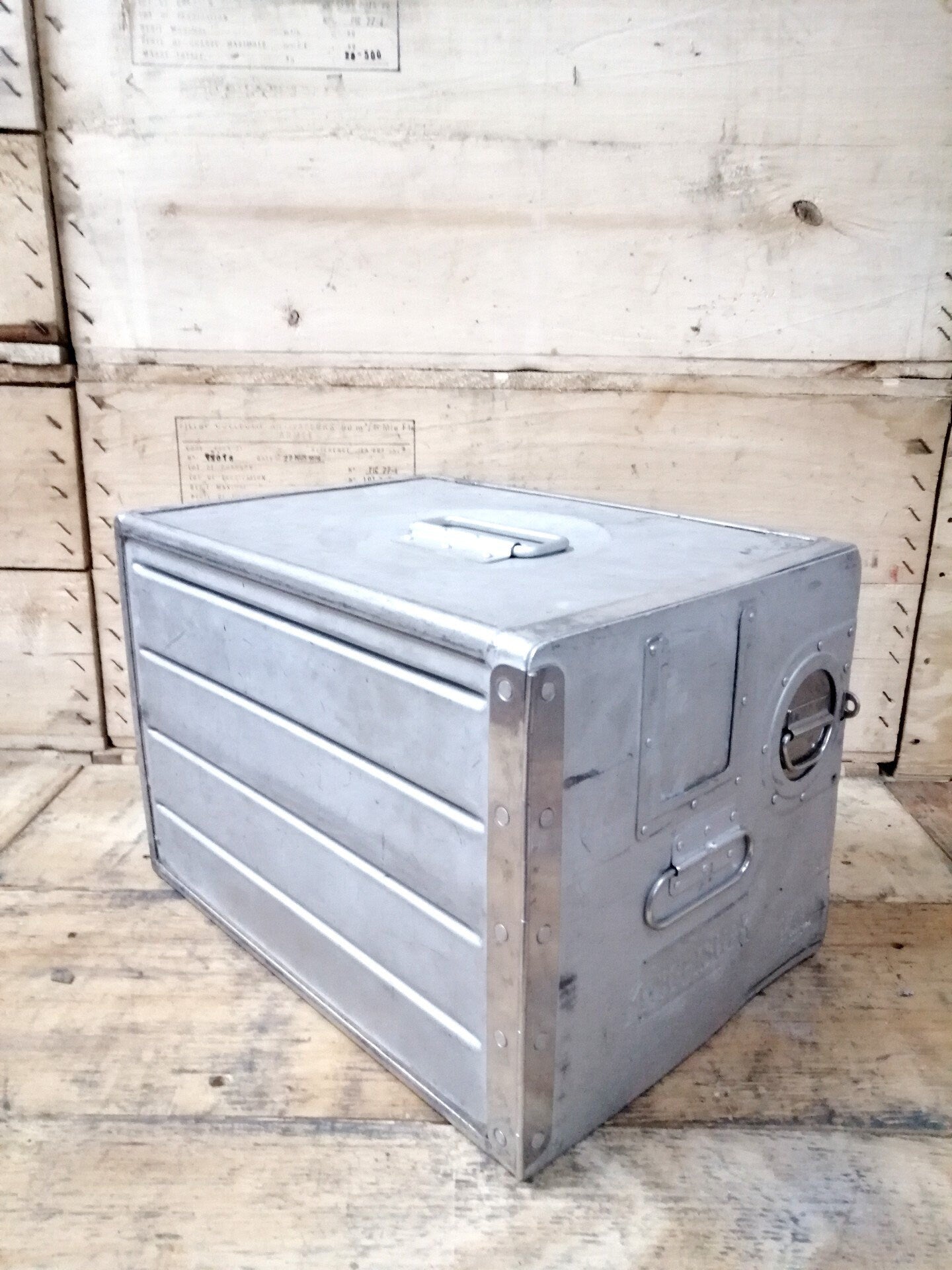 Kingfisher Airlines Original Airline Galley Box, Aircraft Storage Container, Industrial Cabinet, Night Stand