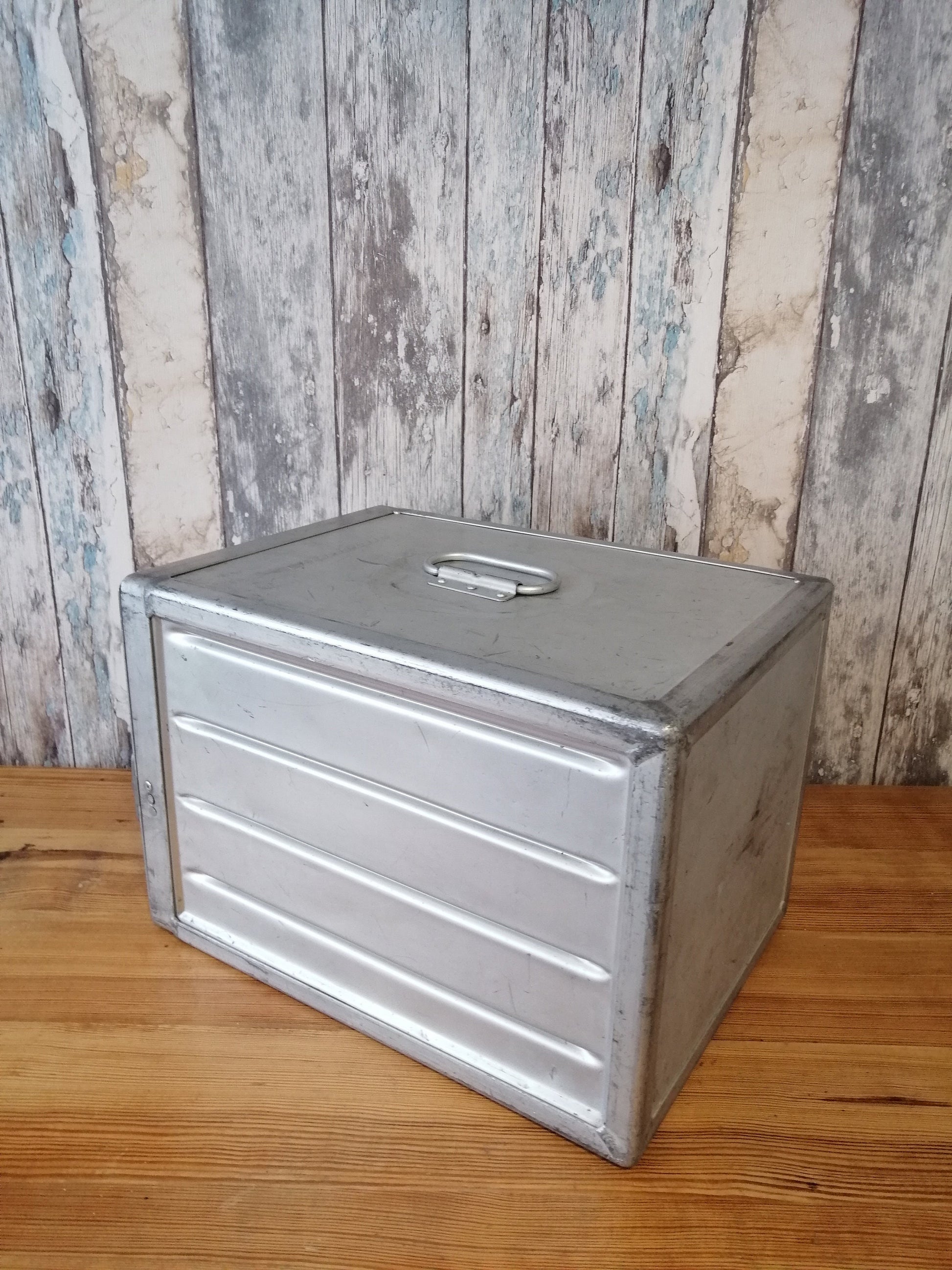 Air India Original Airline Galley Box, Aircraft Storage Container, Industrial Cabinet, Night Stand