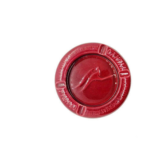 Original QANTAS Mid-Century Ceramic Ashtray - Qantas Australia's Overseas Airlines