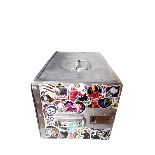 Airline Galley Container - Airplane Storage Container - Horror Stars Design - Nightstand, Industrial Cabinet, Side Table, Delta Airlines