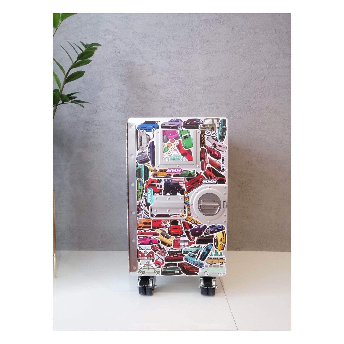 Brand New Airline Galley Container - Airplane Container - Cars Design - Nightstand, Industrial Cabinet, Side Table - 3 Drawers Included