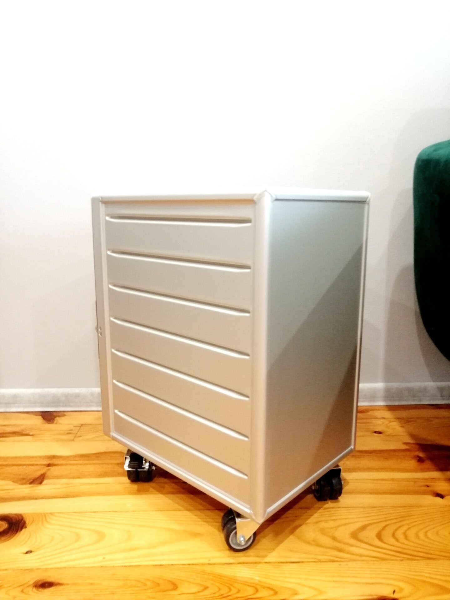 Brand New Airline Galley Container - Airplane Container - Cars Design - Nightstand, Industrial Cabinet, Side Table - 3 Drawers Included