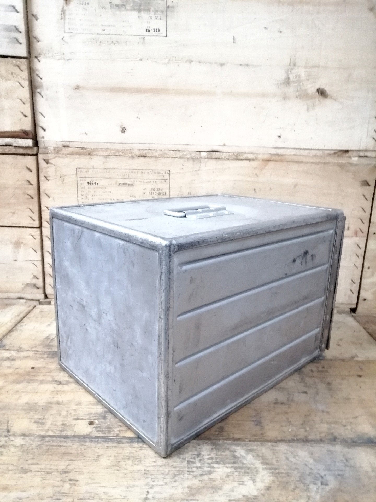 Ryanair Original Airline Galley Box, Aircraft Storage Container, Industrial Cabinet, Night Stand