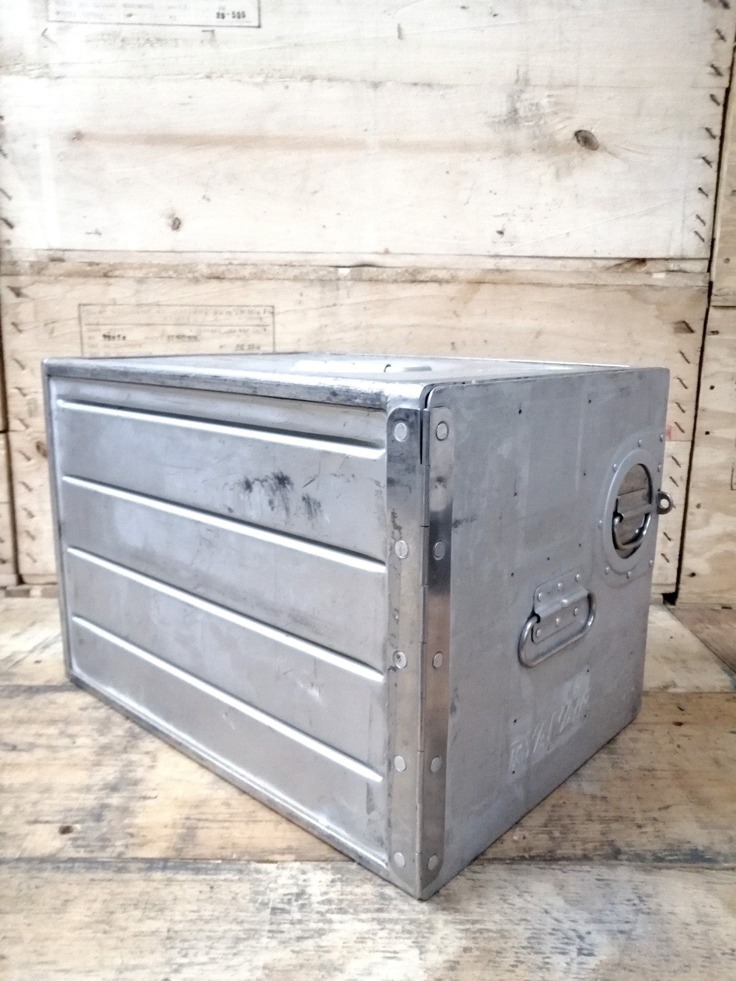Ryanair Original Airline Galley Box, Aircraft Storage Container, Industrial Cabinet, Night Stand