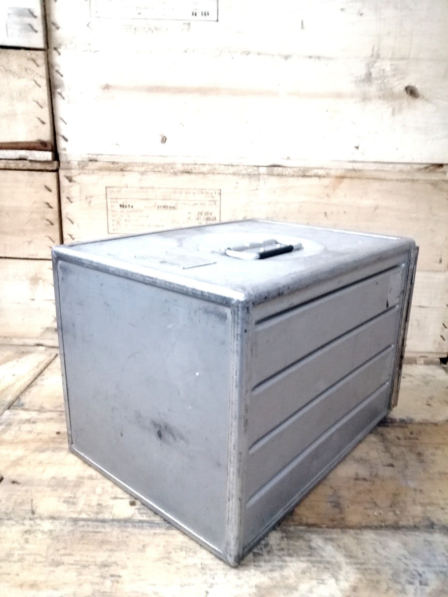 Wizz Air Original Airline Galley Box, Aircraft Storage Container, Industrial Cabinet, Night Stand