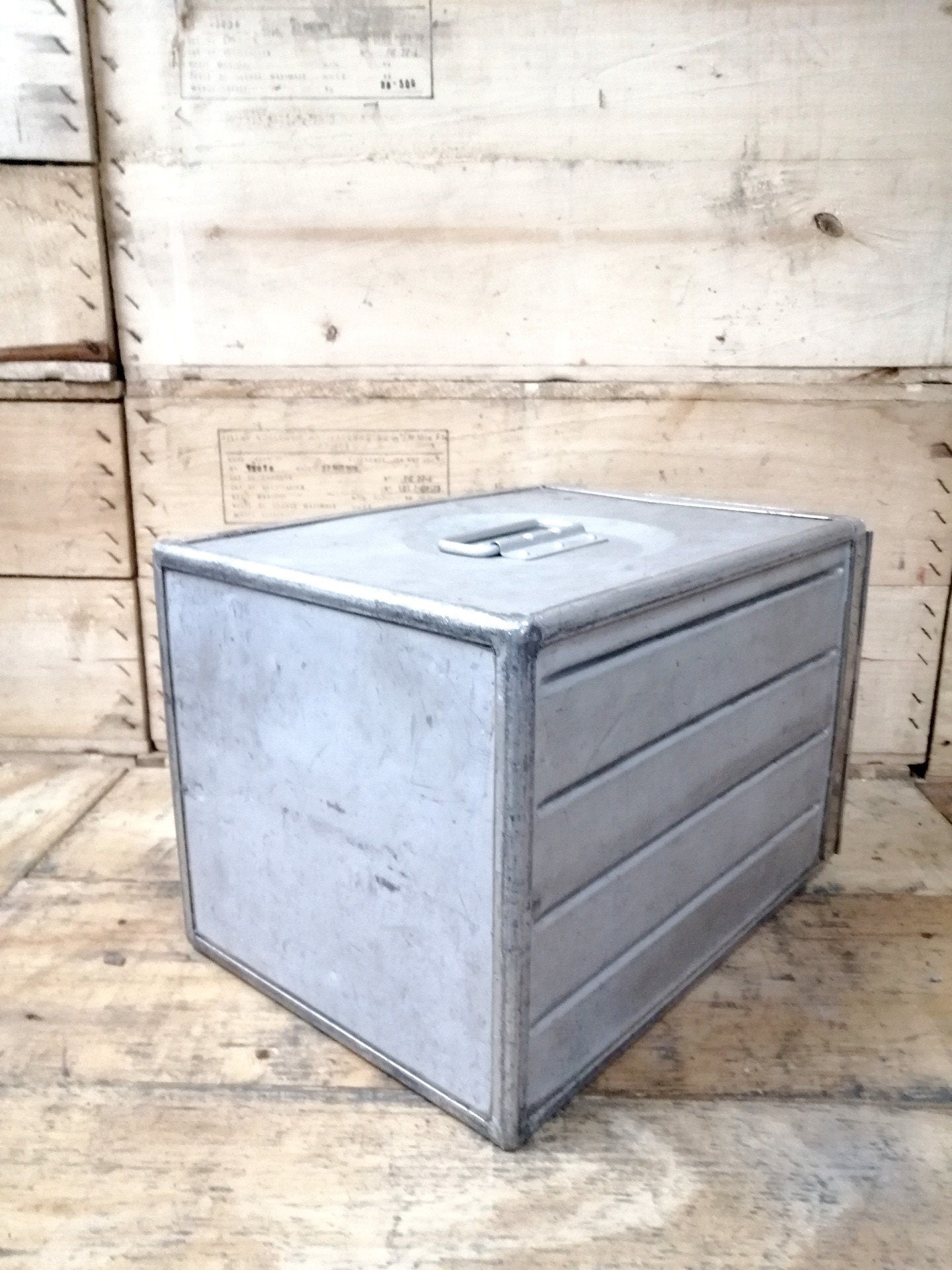 Kingfisher Airlines Original Airline Galley Box, Aircraft Storage Container, Industrial Cabinet, Night Stand