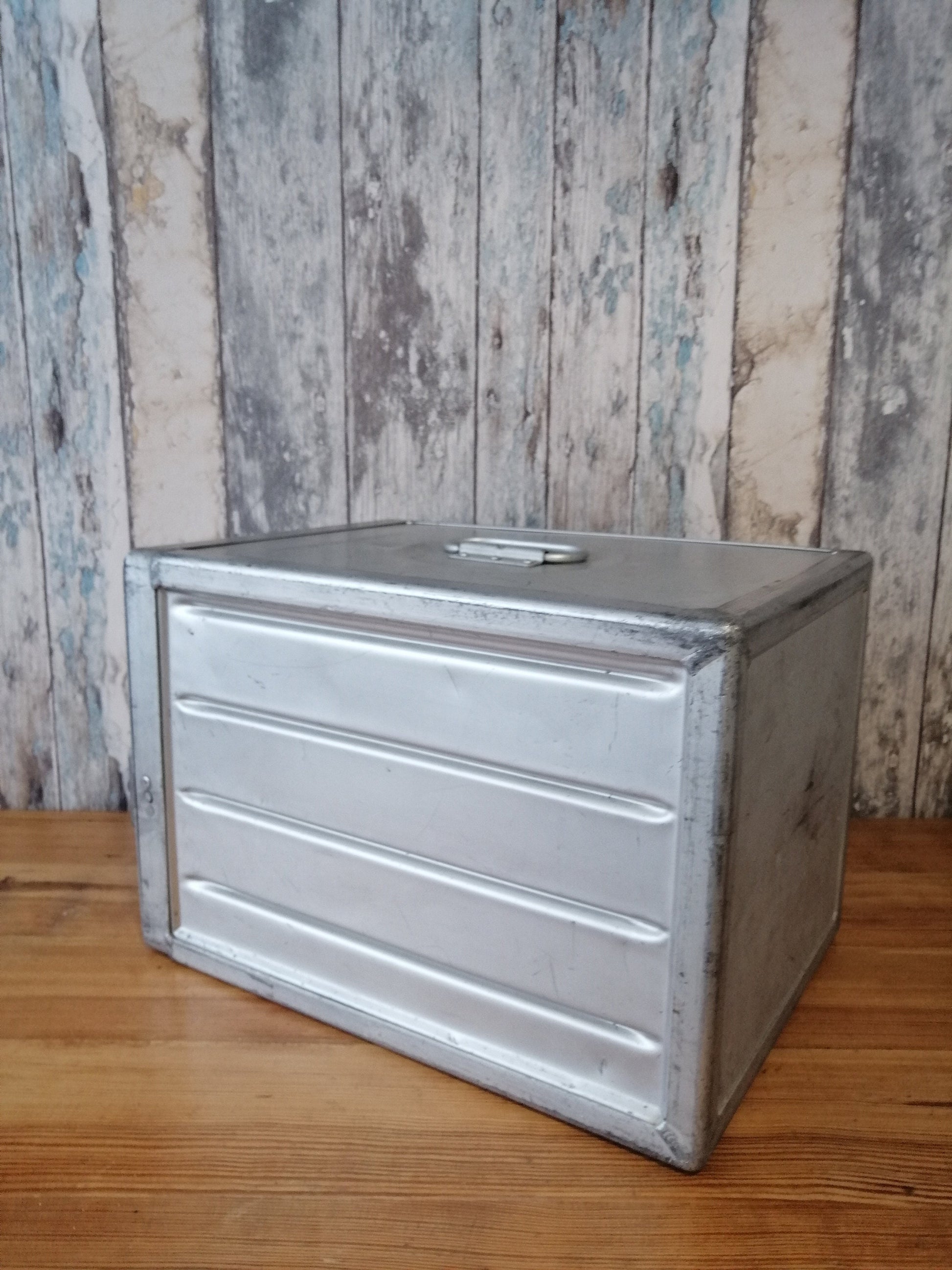 Air India Original Airline Galley Box, Aircraft Storage Container, Industrial Cabinet, Night Stand