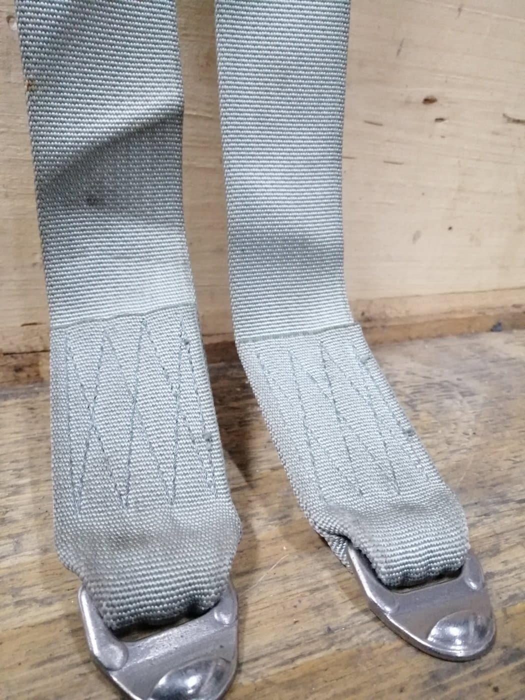 Military Aircraft Safety Belt with Automatic Lock - Pilot Crew Seat Belt