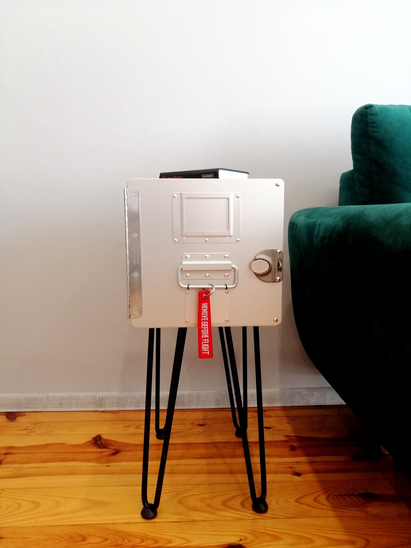 Brand New Airline Galley Box as Side Table, Storage Cabinet, Aviation Design