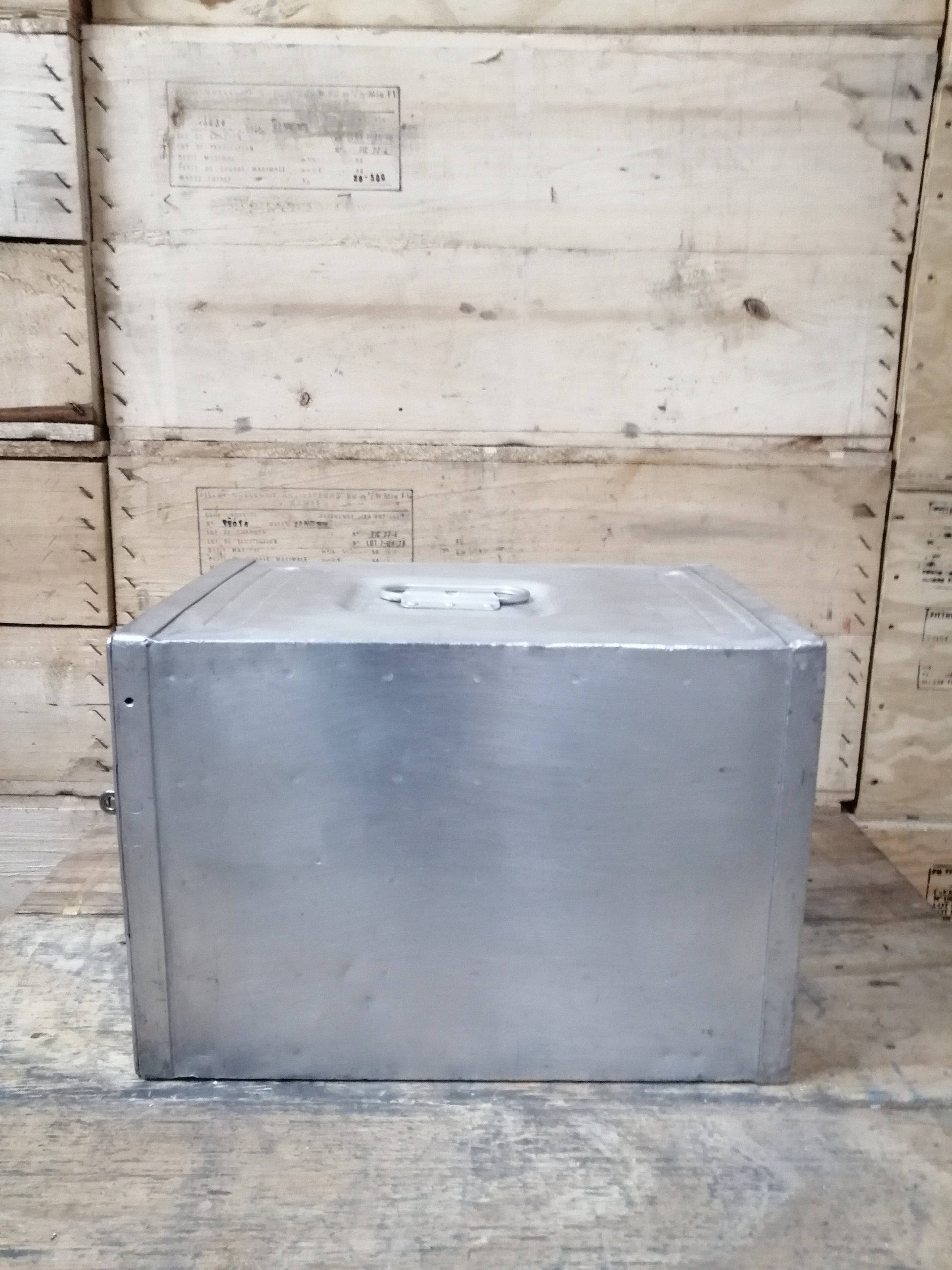 Hapag-Lloyd Original Airline Galley Storage Box, Aircraft Storage Container, Rare & Old and Collectible