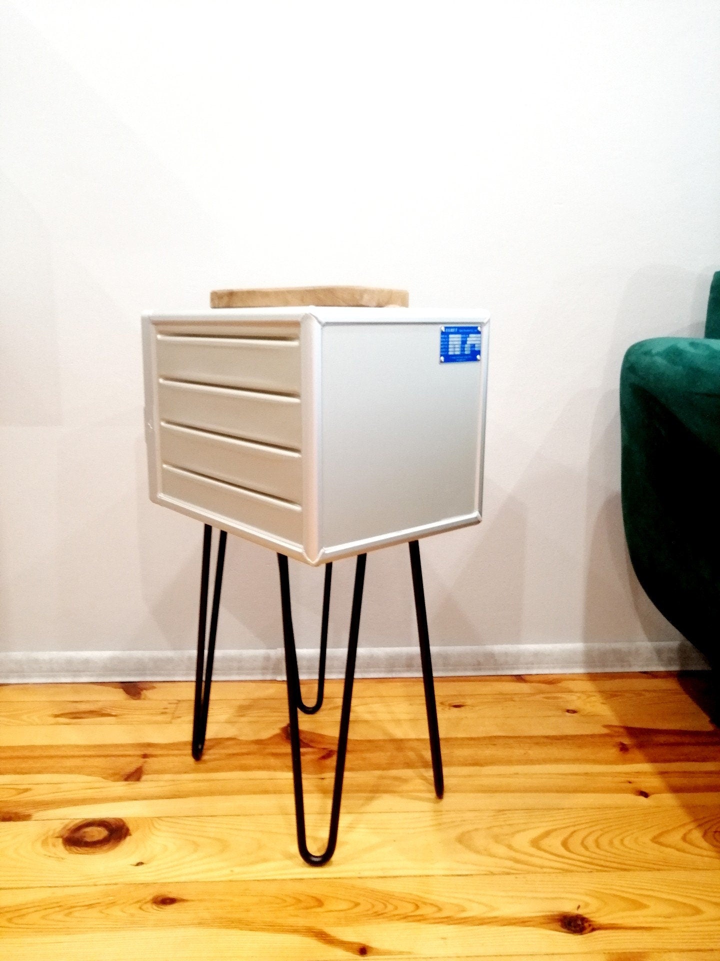 Brand New Airline Galley Storage Box as Side Table, Storage Cabinet, Aviation Design